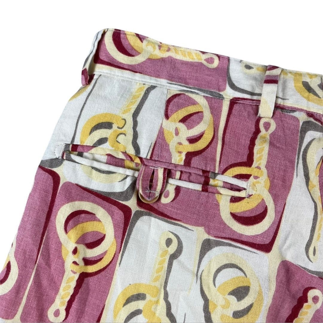 Gucci RARE Gucci Tom Ford S/S99 Interlocked Print Pleated Shorts Size US 28 / EU 44 - 12 Thumbnail