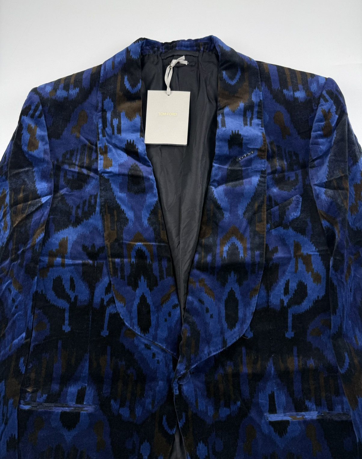Tom Ford Tom Ford F/W’14 Shawl Lapel Velvet Jacket Size US L / EU 52-54 / 3 - 6 Thumbnail