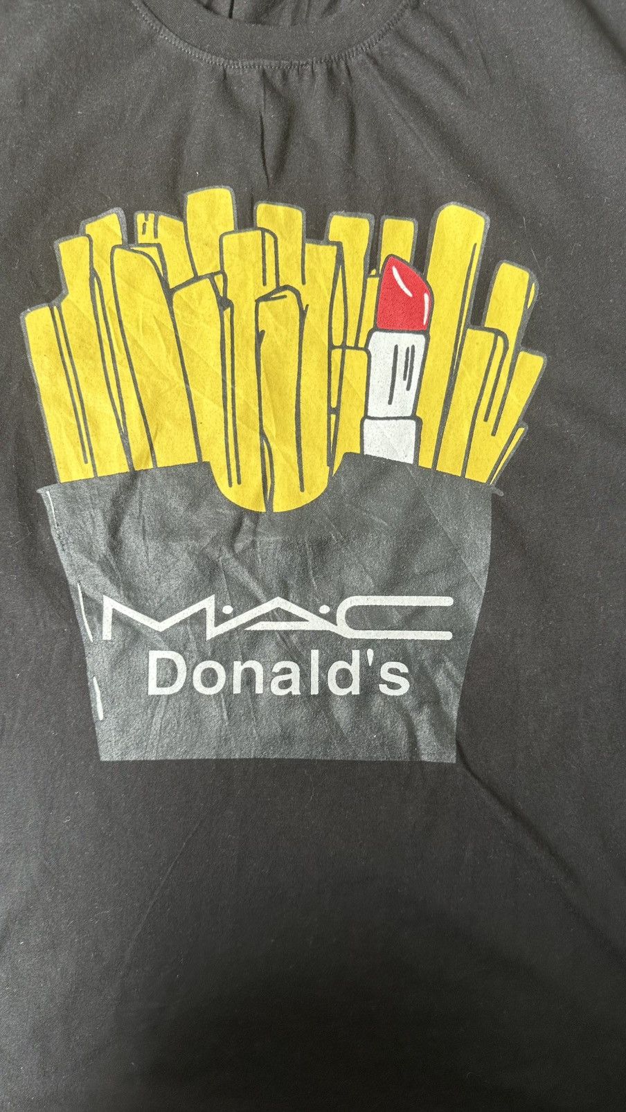 Vintage VINTAGE MAC MC DONALDS FRIES HUMOR TEE Size US L / EU 52-54 / 3 - 2 Thumbnail