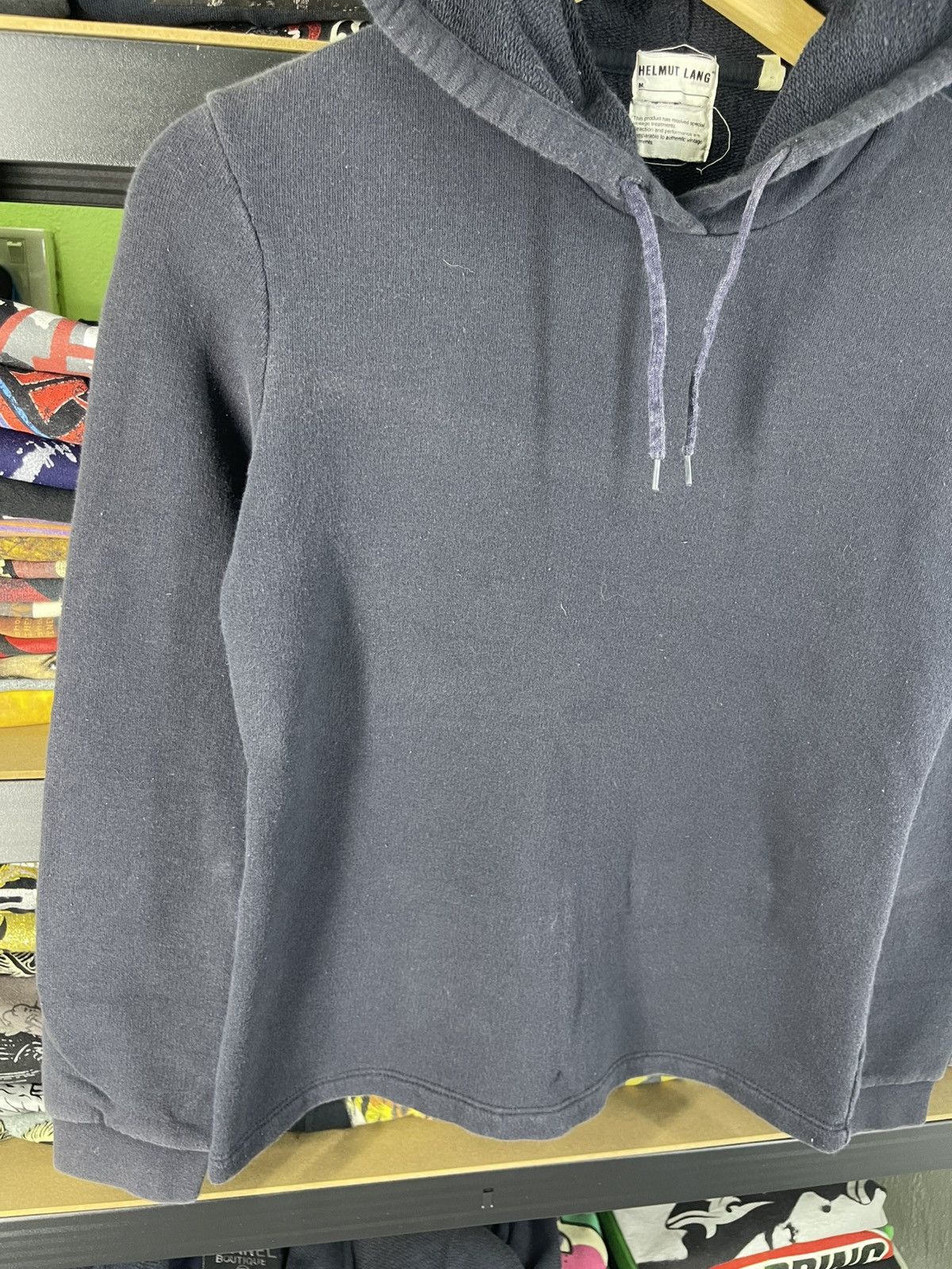 Helmut Lang Vintage Helmut Lang Black Hoodie Size XS / US 0-2 / IT 36-38 - 5 Thumbnail