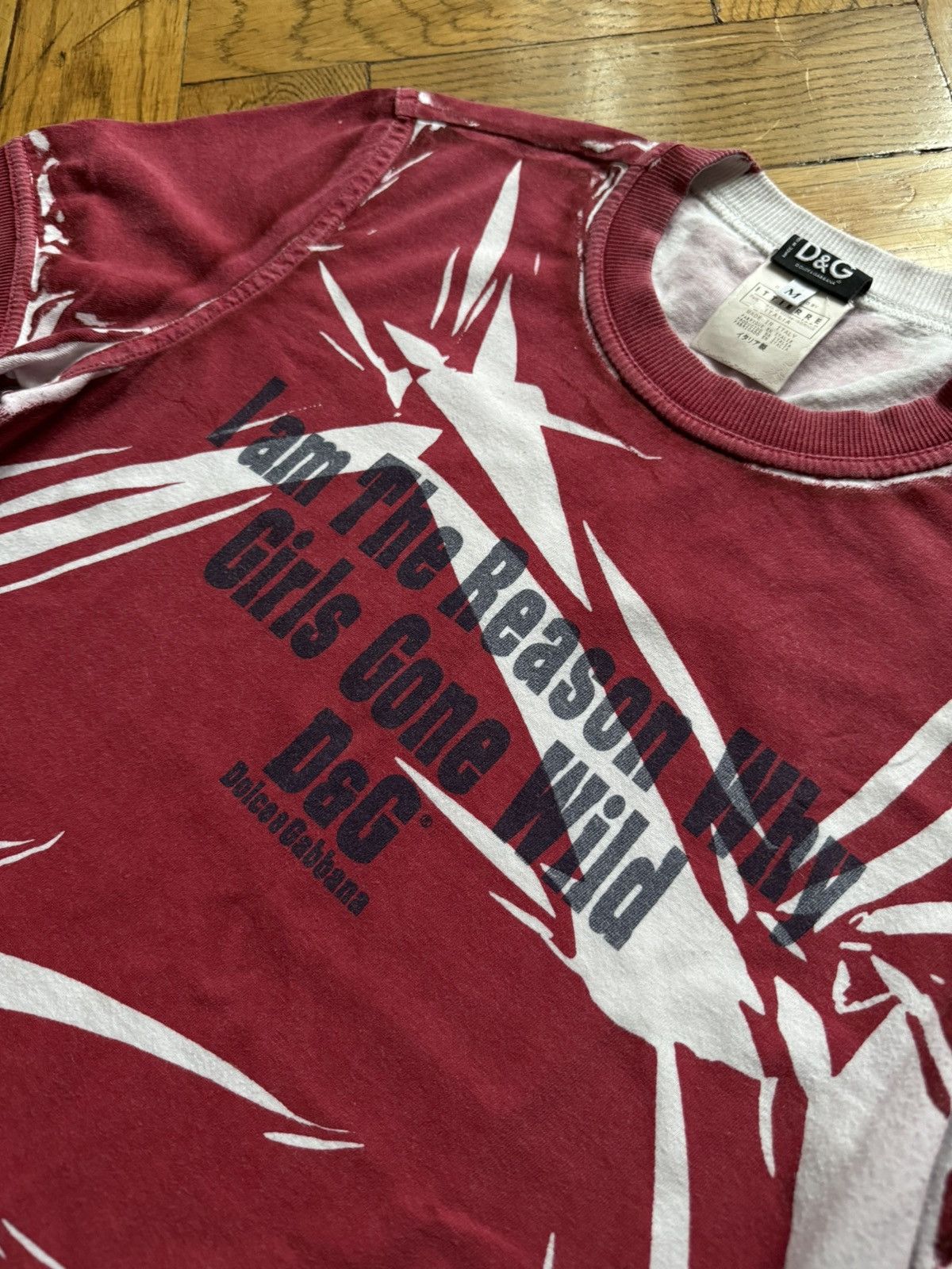 Dolce & Gabbana × Vintage Dolce & Gabbana Vintage I Am The Reason Why Girls Gone Wild Size US M / EU 48-50 / 2 - 3 Thumbnail