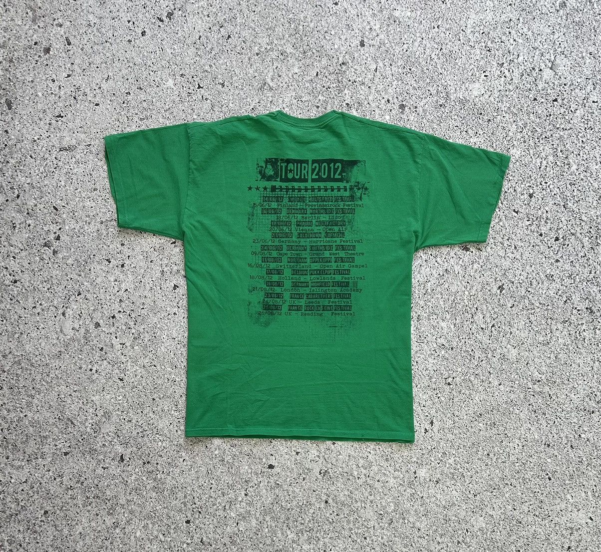 Band Tees × Vintage Vintage Eagles Of Death Metal Tour 2012 Rock Band T-Shirt Size US XL / EU 56 / 4 - 6 Thumbnail