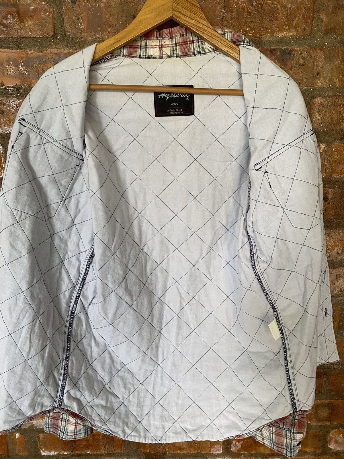Hysteric Glamour 1990s Hysteric Padded diamond Flannel Size US L / EU 52-54 / 3 - 9 Thumbnail