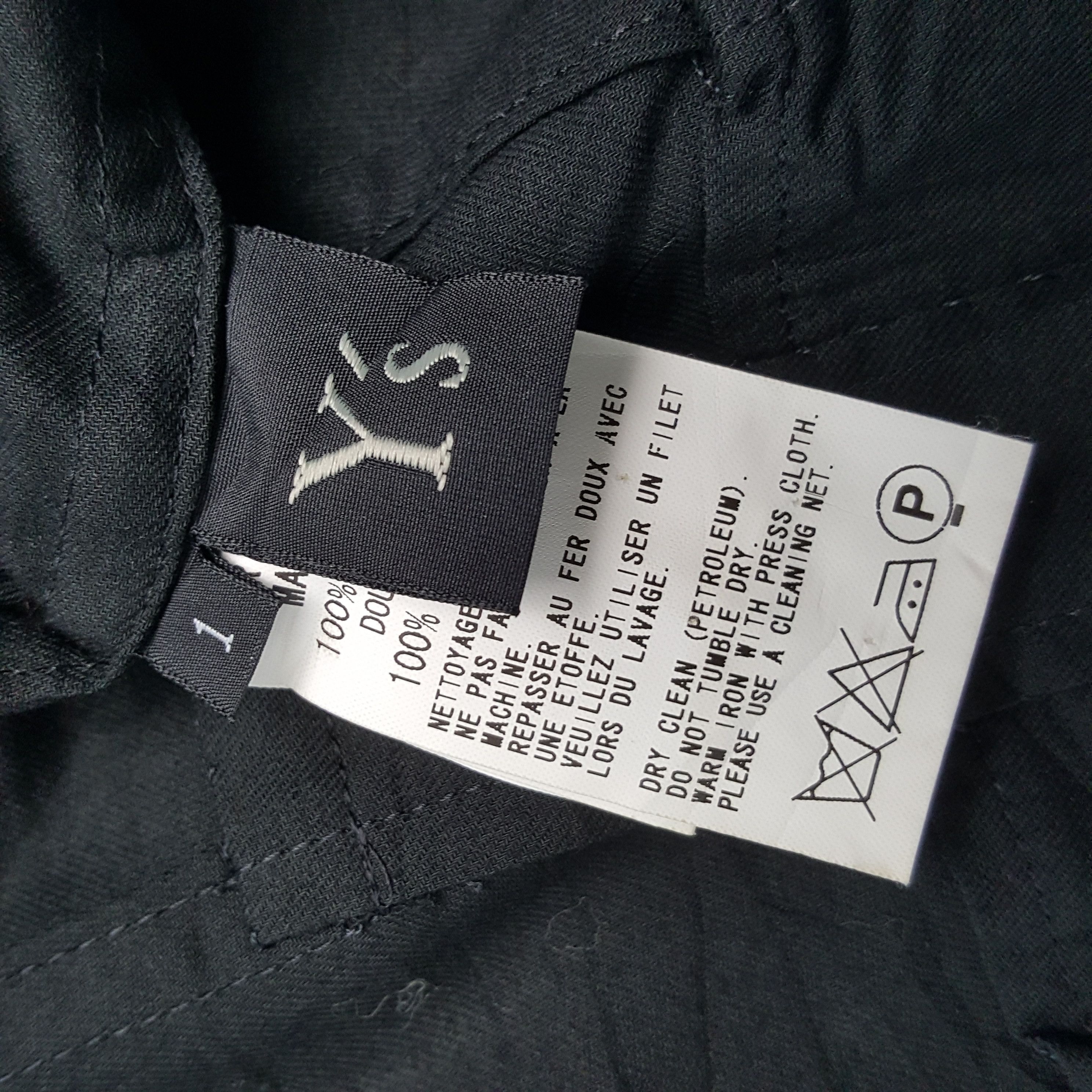 Vintage Y's by YOHJI YAMAMOTO Fashion Style Designer Blazer Size XXS / US 00 / IT 34 - 7 Thumbnail