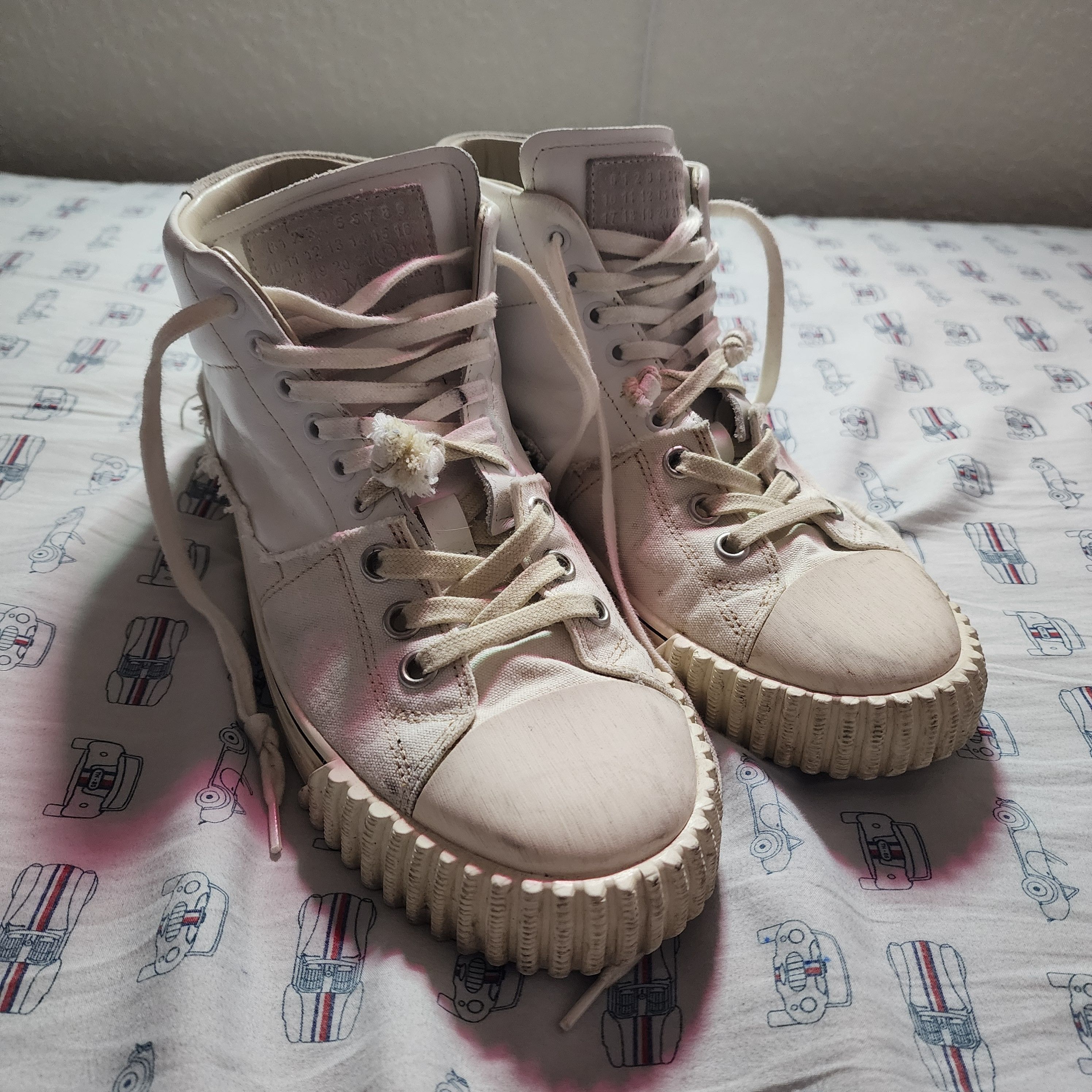 【関税＆送料込み】Maison Margiela New Evolution Mid Shoes Maison Margiela Evolution | Grailed