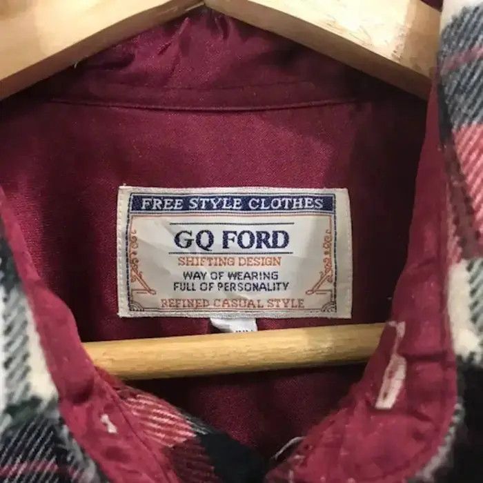 Flannel Go Ford Plaid Tartan Shirt Button Up Flannel Size US M / EU 48-50 / 2 - 5 Thumbnail