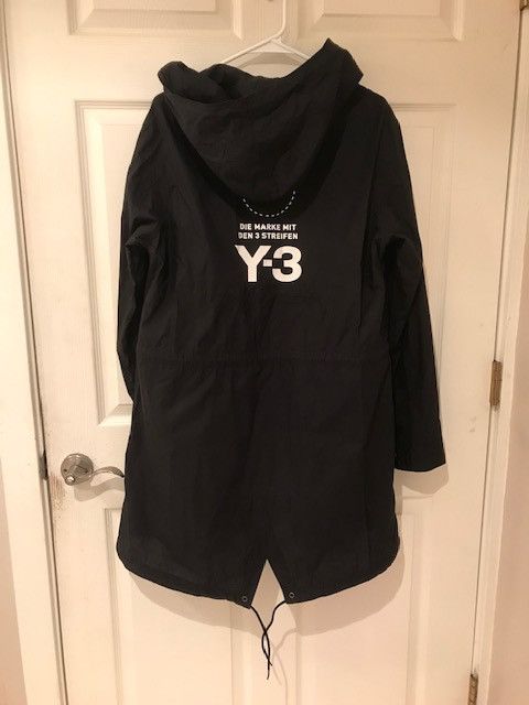 Adidas Y-3 Yohji Team Mod Fishtail Parka DP0564 Medium Size US M / EU 48-50 / 2 - 2 Thumbnail