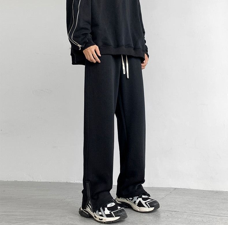 Japanese Brand × Jean Black Sweatpants Men's Fashion Size US 26 / EU 42 - 3 Thumbnail