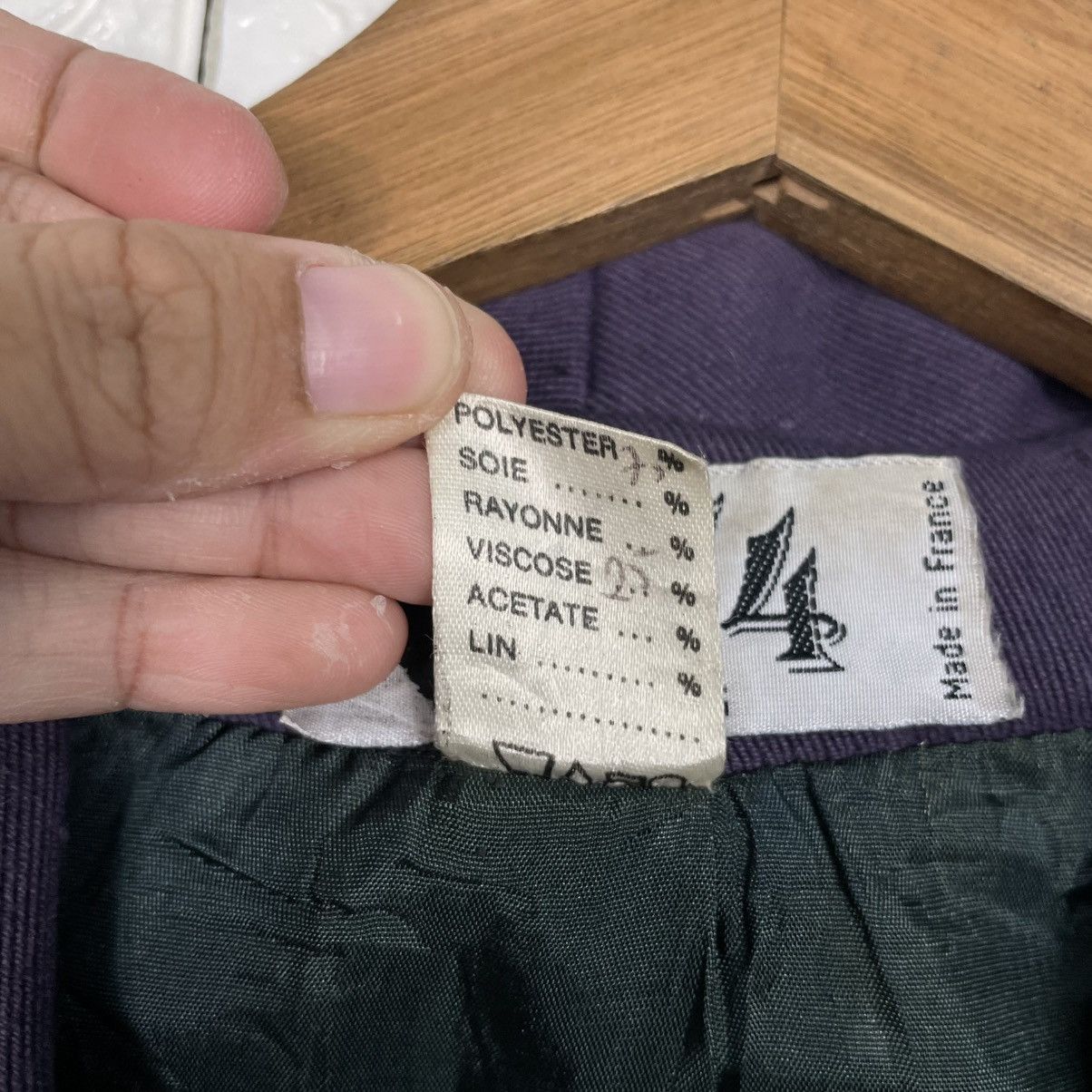 Other Made In France HV4 Women Crop Jacket Size M / US 6-8 / IT 42-44 - 17 Thumbnail
