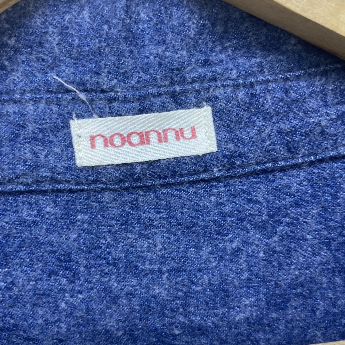 45rpm 💥Vintage Japanese Brand Noannu Baggy Shirt Light Jacket Size M / US 6-8 / IT 42-44 - 5 Thumbnail