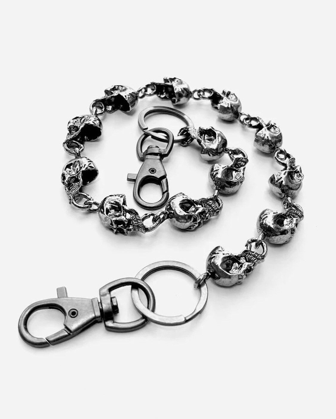 Jewelry Skull Link Wallet Demon Pocket Chain Size ONE SIZE - 3 Thumbnail