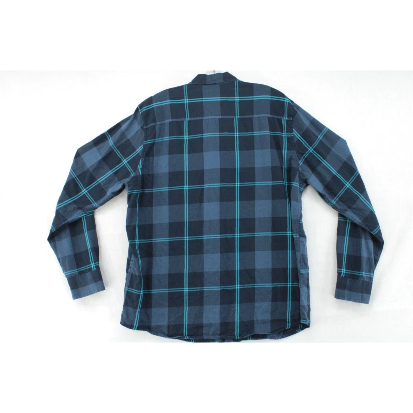 Oakley VINTAGE Oakley Shirt Mens XL Blue Plaid Long Sleeve Button-Up Preppy Y2K Size US XL / EU 56 / 4 - 3 Thumbnail