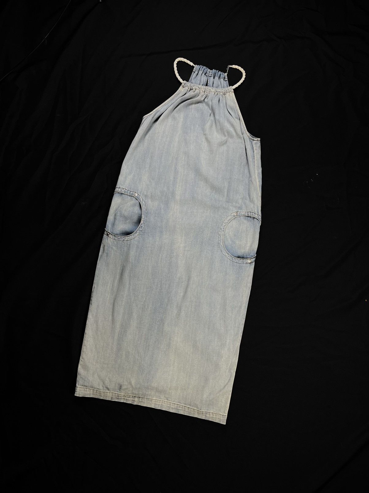 Diesel Diesel de-pruit dress midi jeans denim Size M / US 6-8 / IT 42-44 - 7 Thumbnail