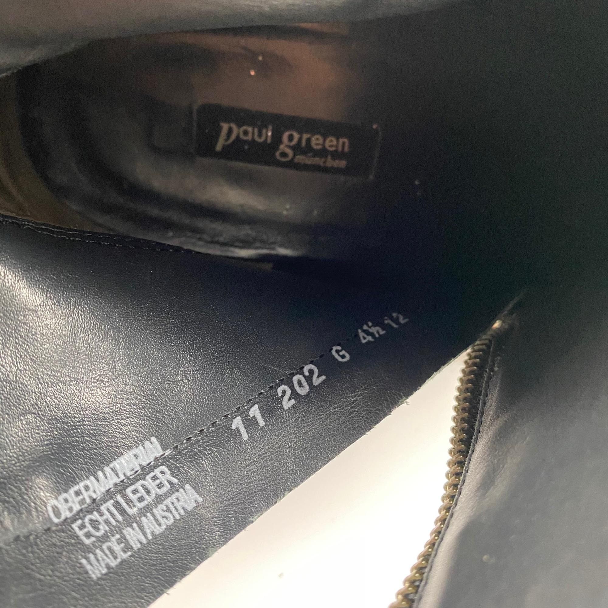 Other Paul Green Allison Black suede Leather Asymmetrical zip ankl Size US 7 / IT 37 - 10 Thumbnail