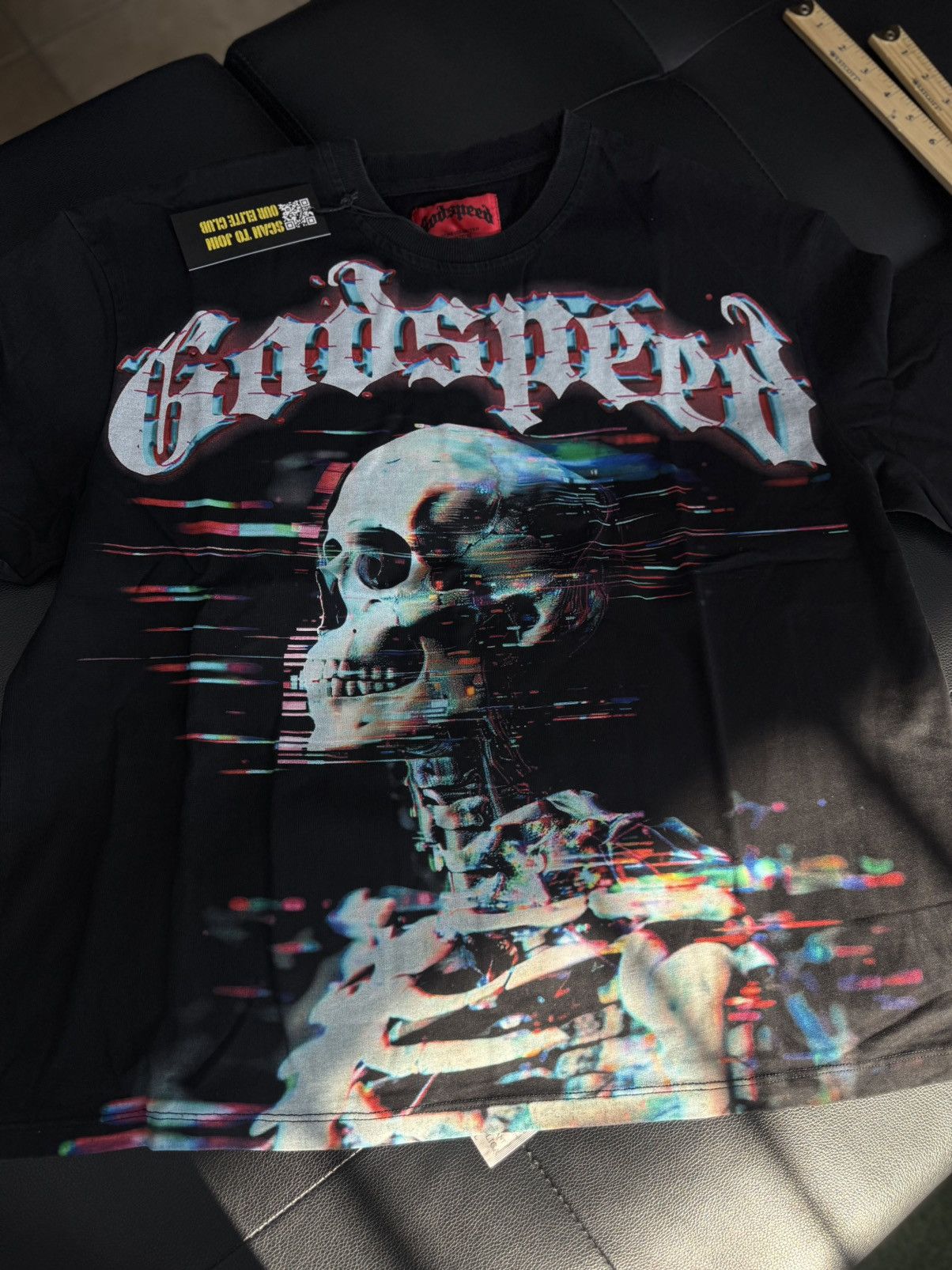 Godspeed Godspeed Black Matrix Glitch Tee Shirt Size L (NEW) Size US L / EU 52-54 / 3 - 4 Thumbnail