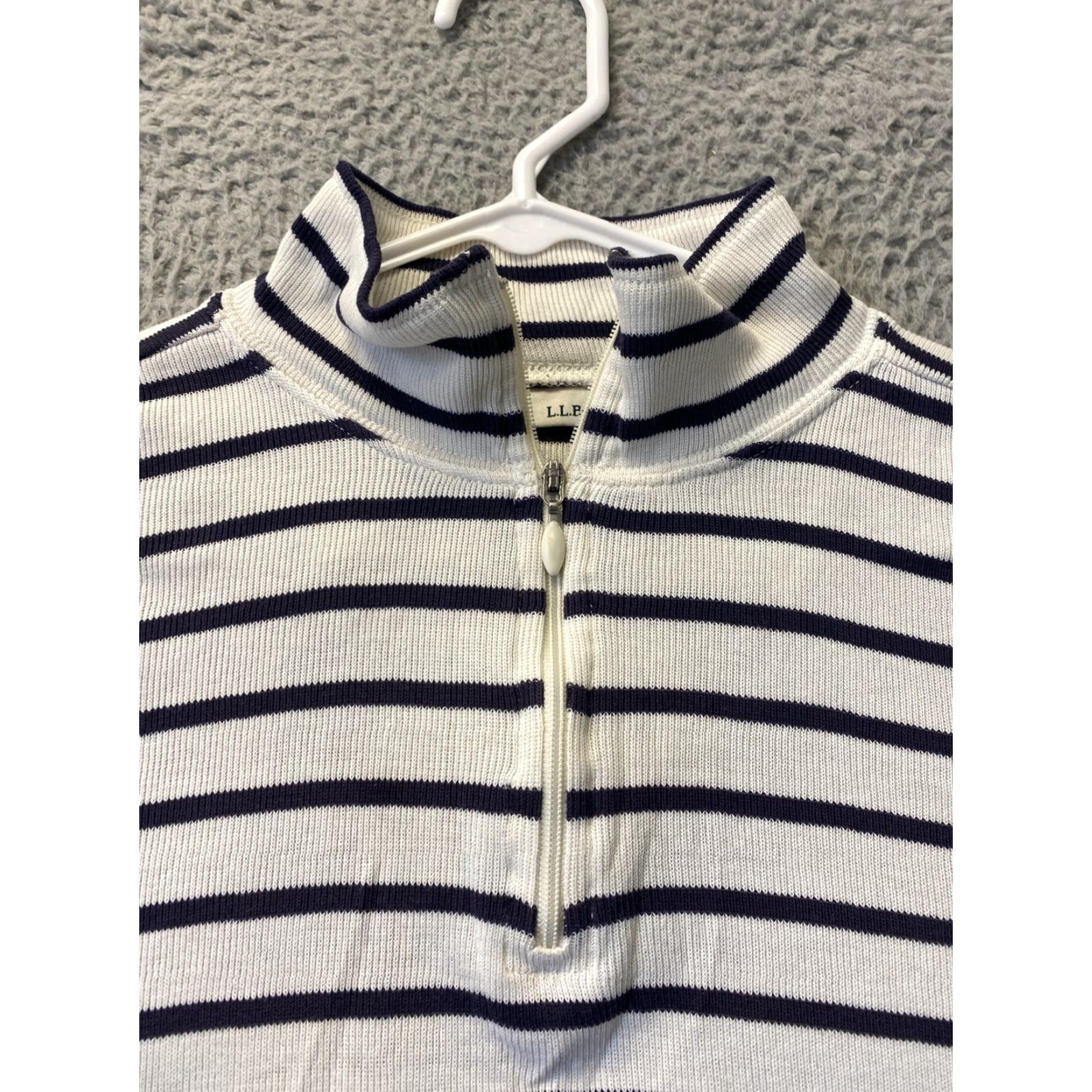 Banana Republic Banana Republic Women's Blouse S Multicolor Stripes Long Sleeve Mock Neck Casual Shirt Size S / US 4 / IT 40 - 3 Thumbnail