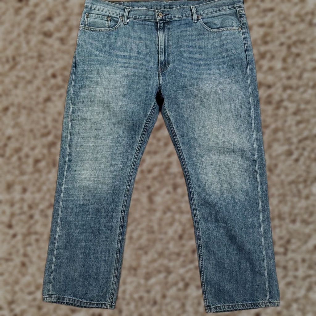 Levi's Levis Jeans Mens 42x30 559 Relaxed Fit Straight Leg Cotton Denim Blue 559 Levi’s 500 Series Jeans Mens Regular 42x30 Pants Vintage No Size US 42 / EU 58 - 1 Thumbnail