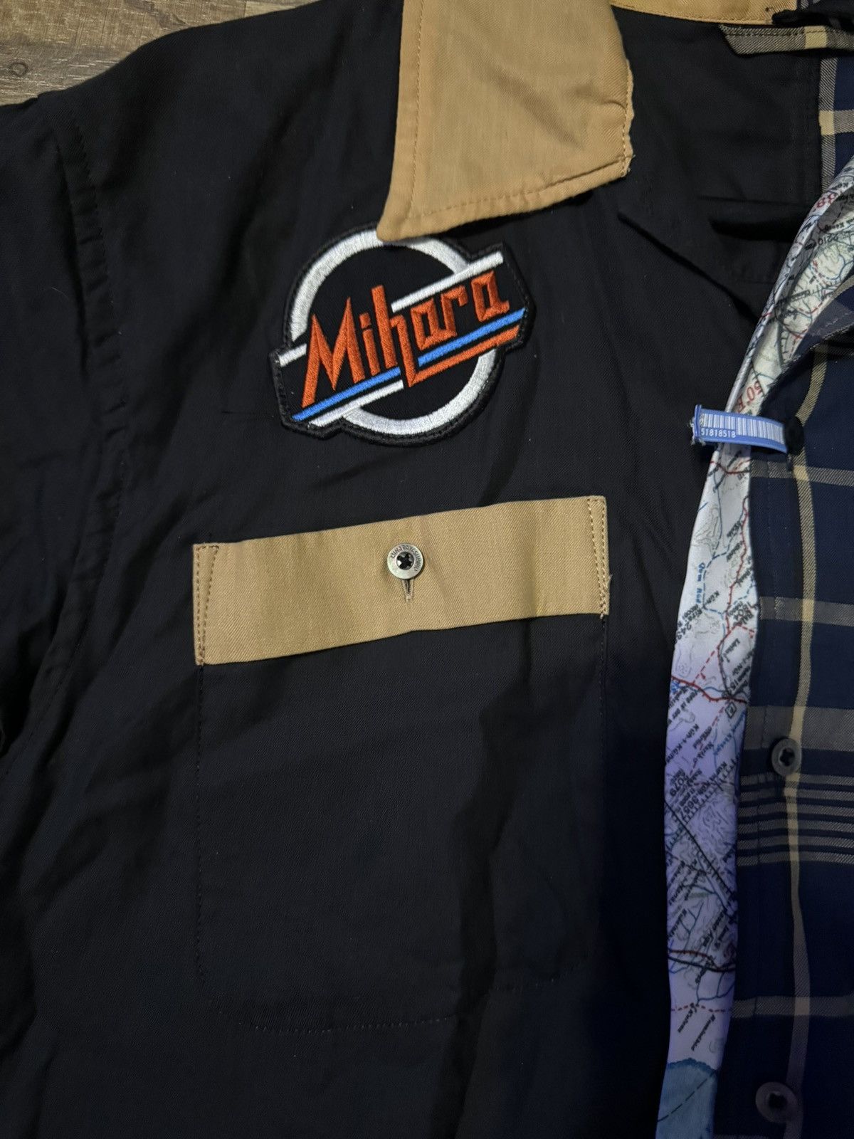 Maison MIHARA YASUHIRO Maison Mihara Patchwok Map Shirt Size US M / EU 48-50 / 2 - 5 Thumbnail