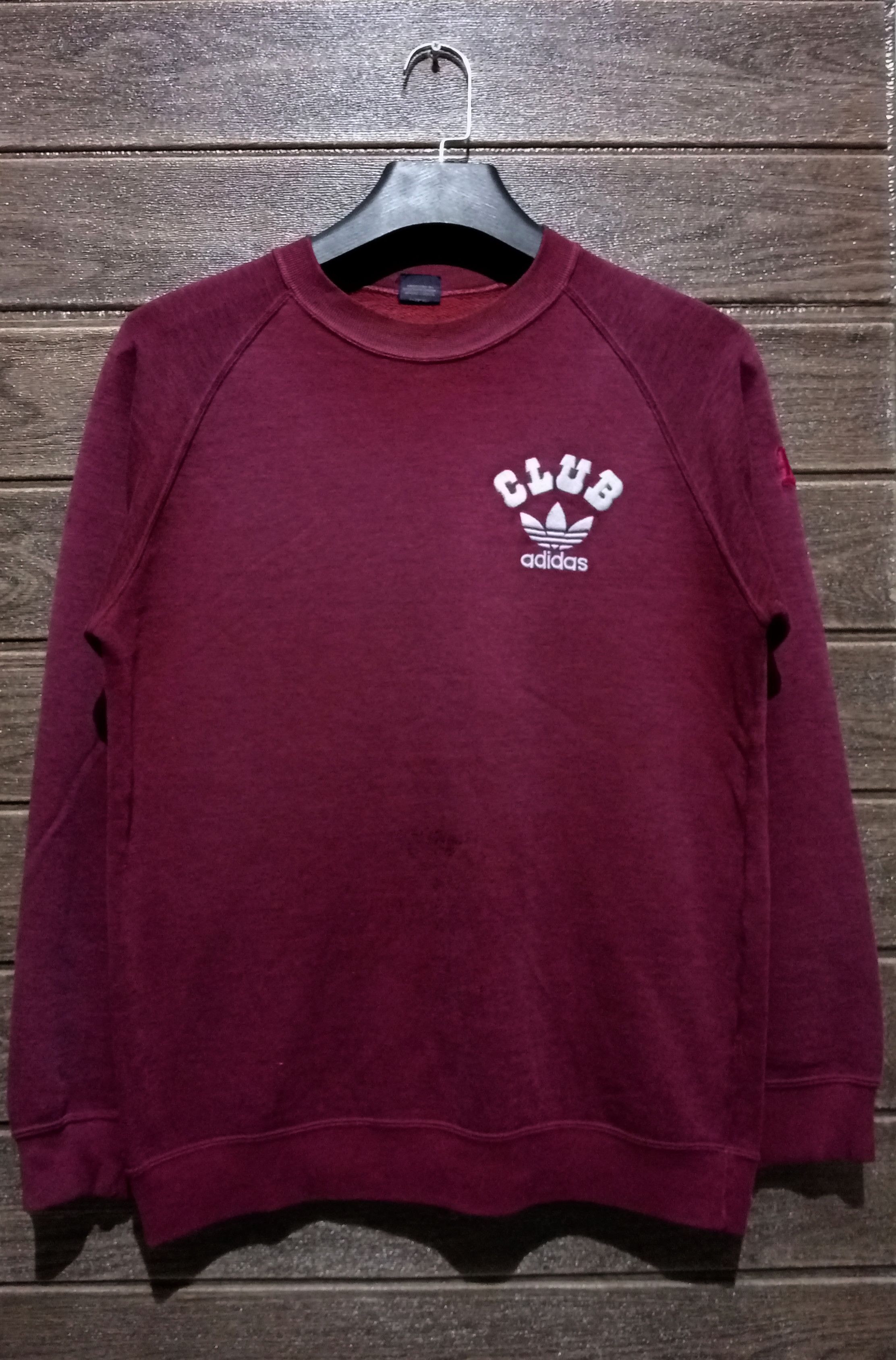 Adidas Vintage '80s Adidas Club Crewneck Sweatshirt Very Rare Size US M / EU 48-50 / 2 - 1 Thumbnail