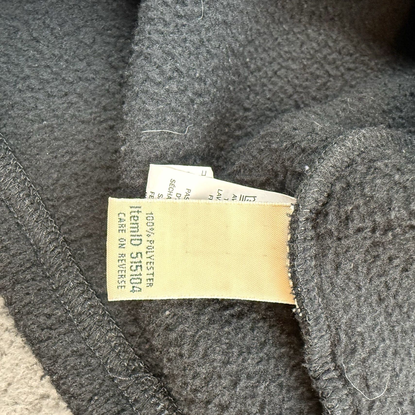 Vintage L.L. Bean Katahdin Fleece Jacket Womens Small Black Full Zip Mock Neck Polartec Size S / US 4 / IT 40 - 5 Thumbnail