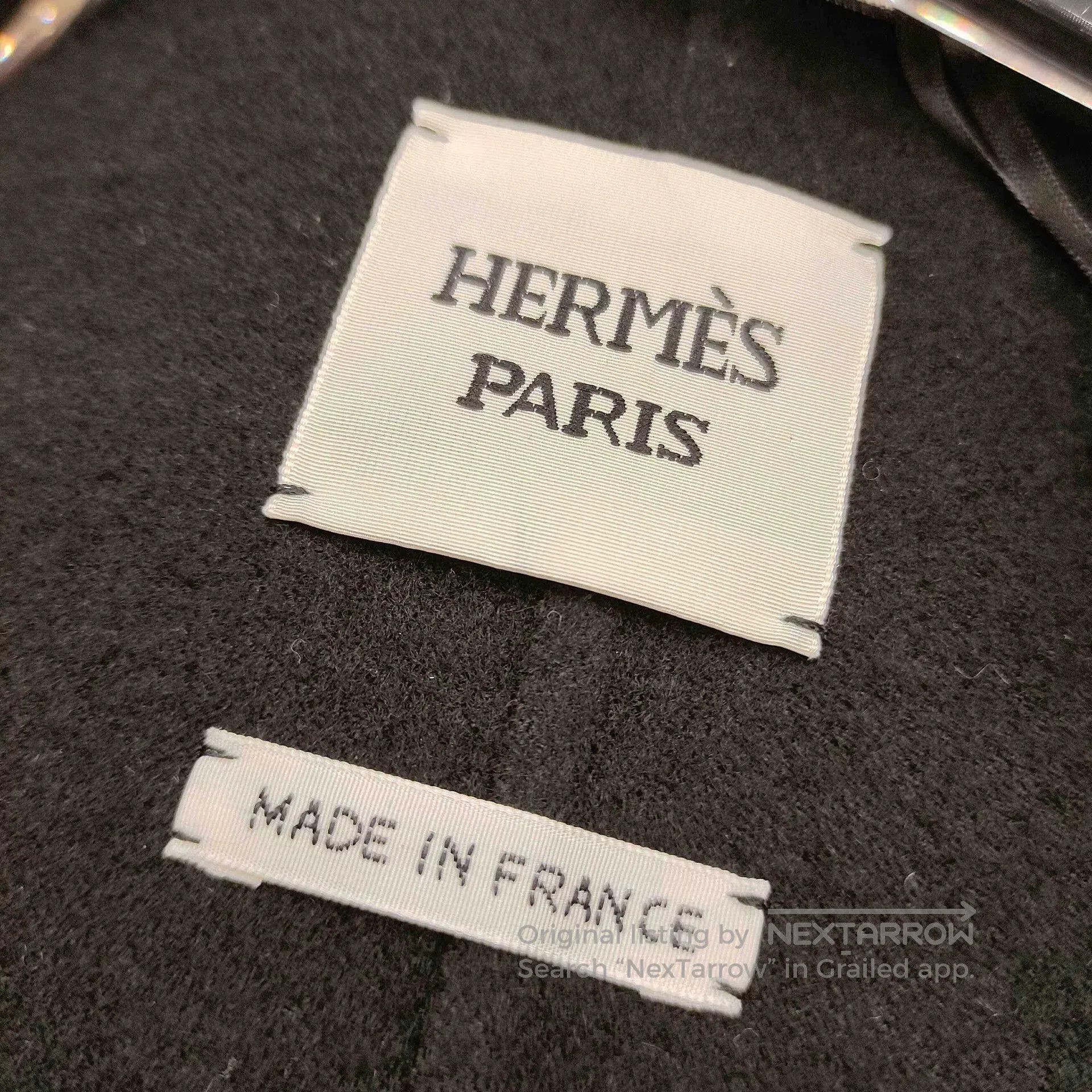 Hermes Hermes Black Cashmere Single-Breasted Coat. Size US S / EU 44-46 / 1 - 4 Thumbnail