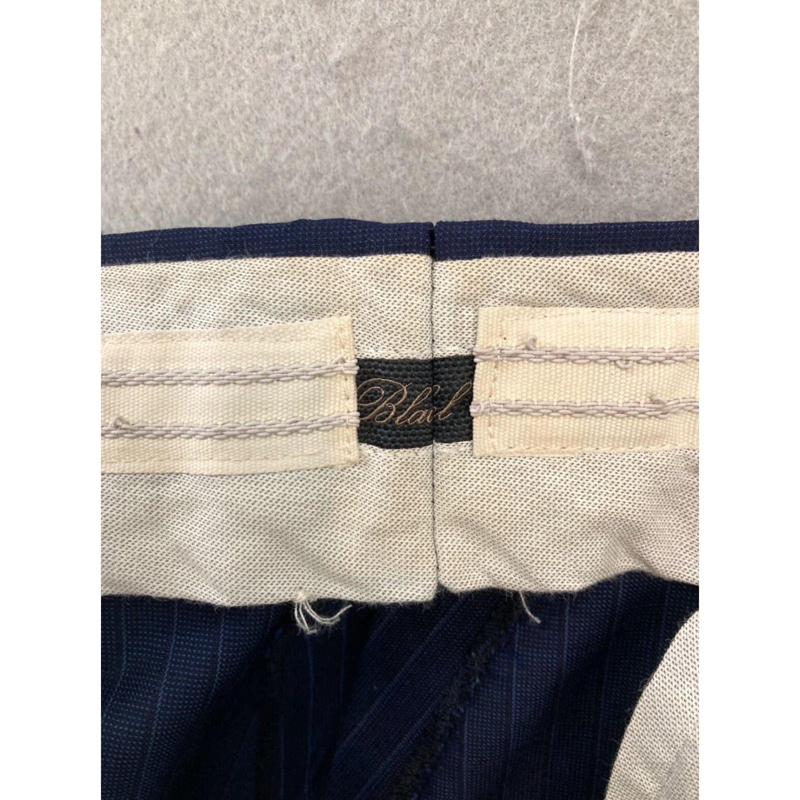 Joseph Abboud Joseph Abboud Dress Pants Blue Classic Fit 35 Inseam Flat Front Mens Office Size US 35 - 6 Thumbnail