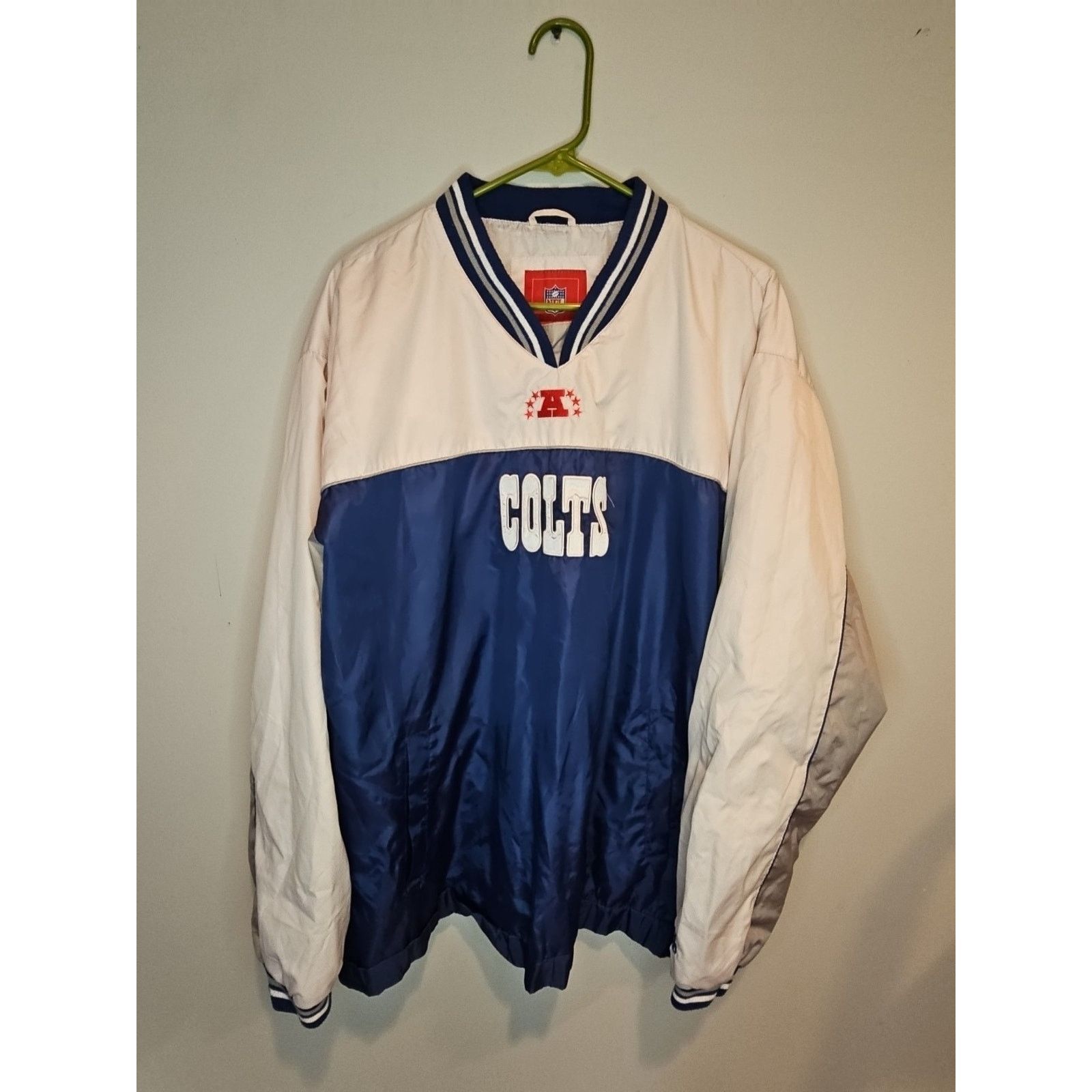 NFL Indianapolis Colts Jacket Windbreaker Mens XL NFL Team GIII Size US XL / EU 56 / 4 - 1 Thumbnail