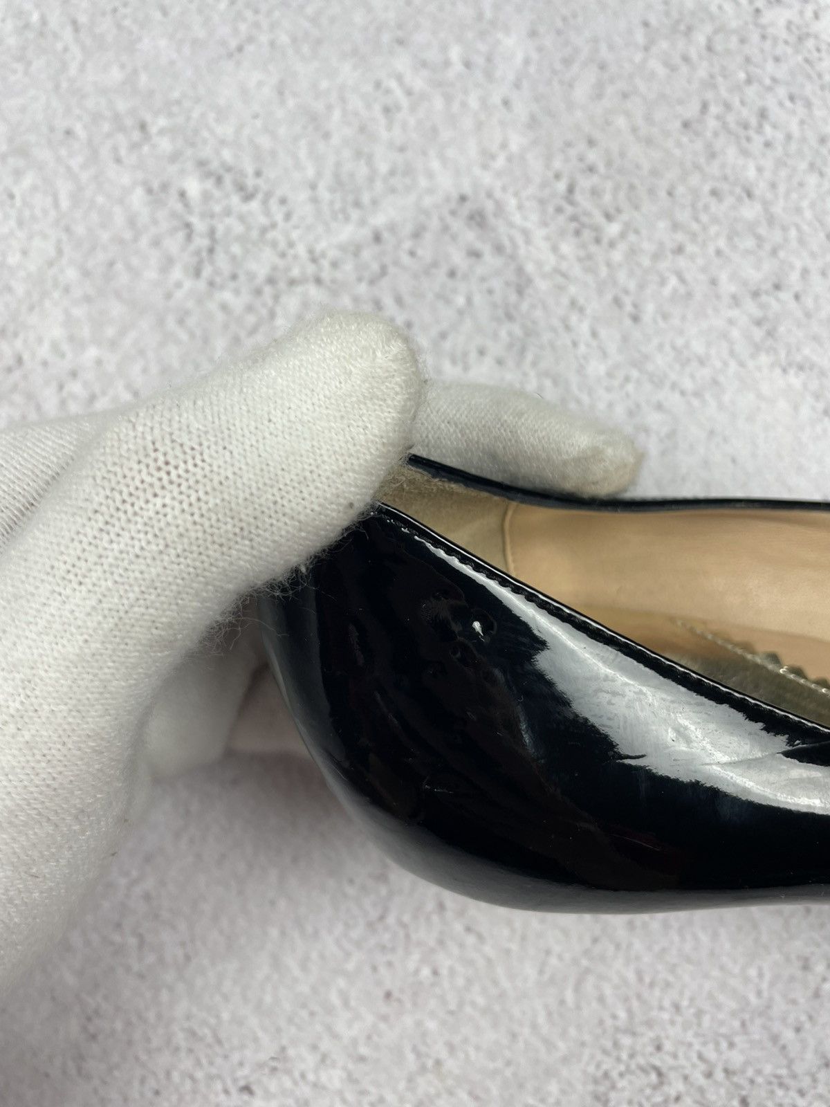 Emporio Armani × Vintage Emporio Armani Womens Heels boat Size 39 Size US 9 / IT 39 - 10 Thumbnail
