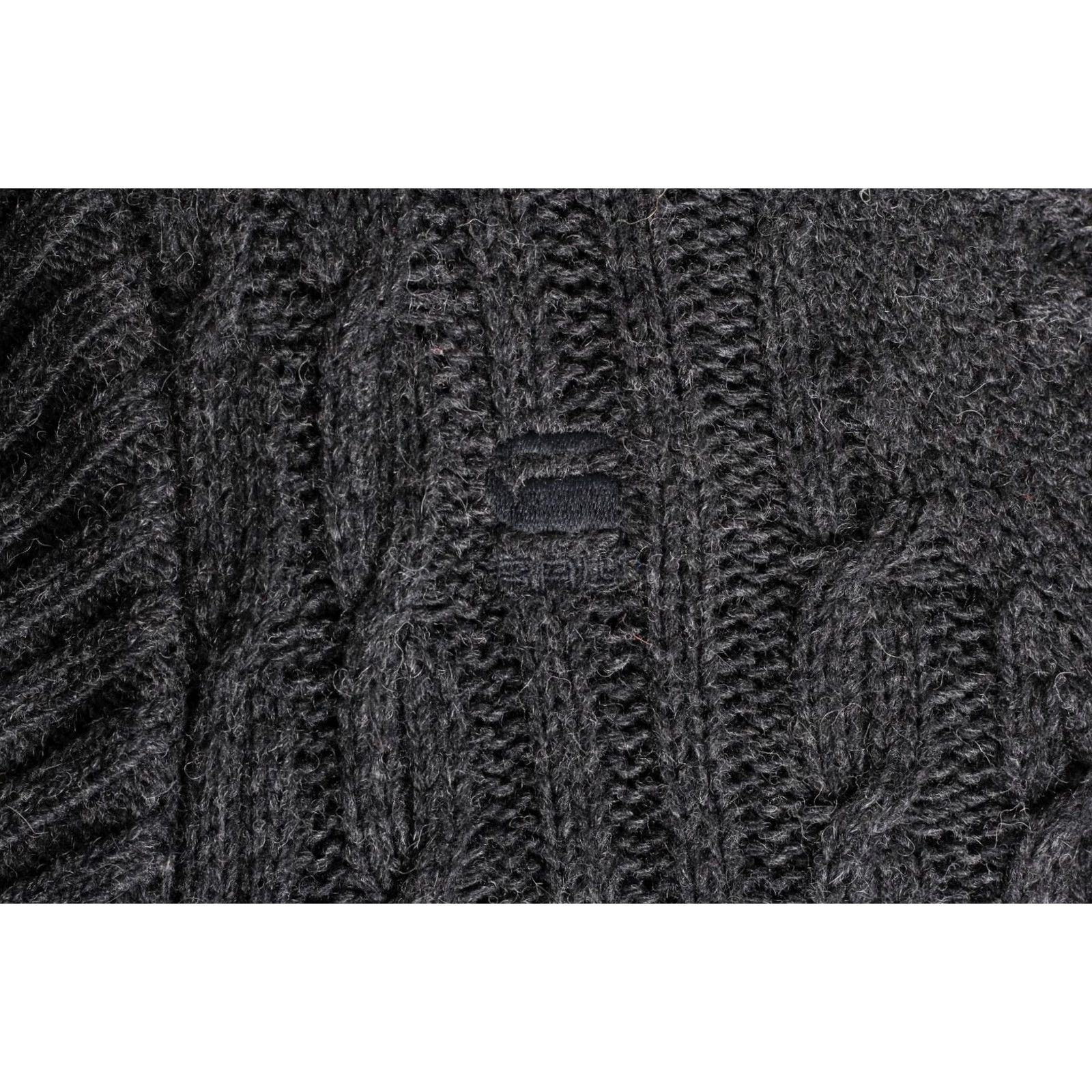 G-Star G-STAR HIGGING CARDIGAN KNIT Cable Wool Blend Sweater Men M Shawl Neck Cardigan Mens Grey Wool Blend Cable-Knit VS VR3507 Size US M / EU 48-50 / 2 - 4 Thumbnail
