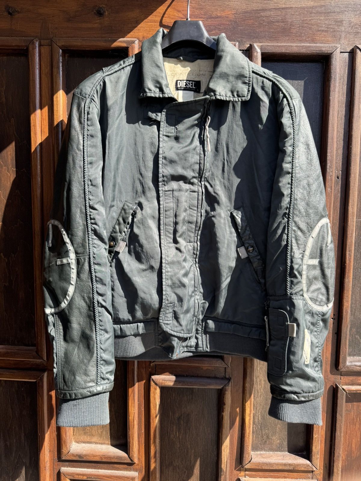 Diesel Diesel Vintage Archive Japan Bomber Jacket Y2K Size US L / EU 52-54 / 3 - 2 Thumbnail