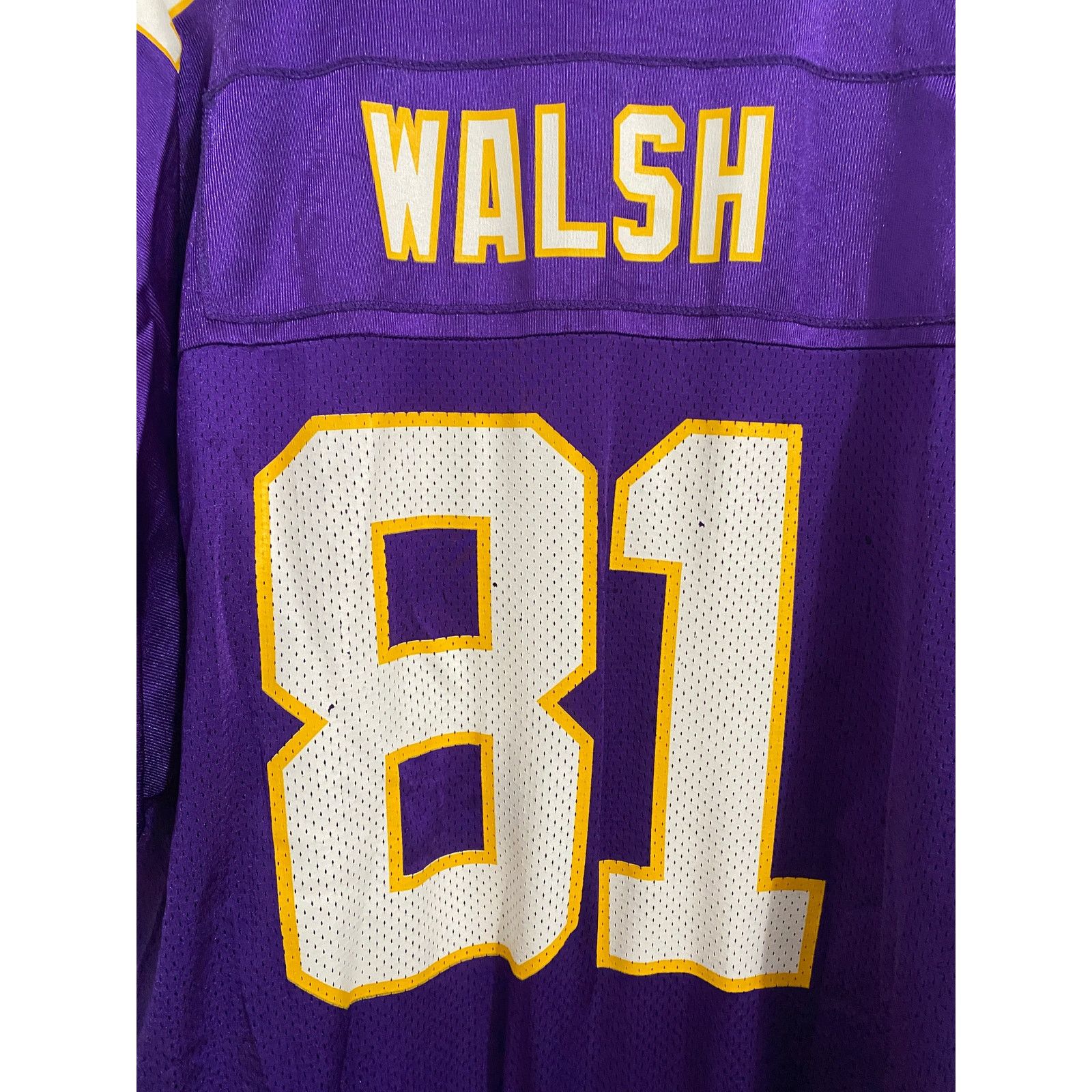 Reebok Throwback Chris Walsh Minnesota Vikings Jersey Size XL Size US XL / EU 56 / 4 - 3 Thumbnail