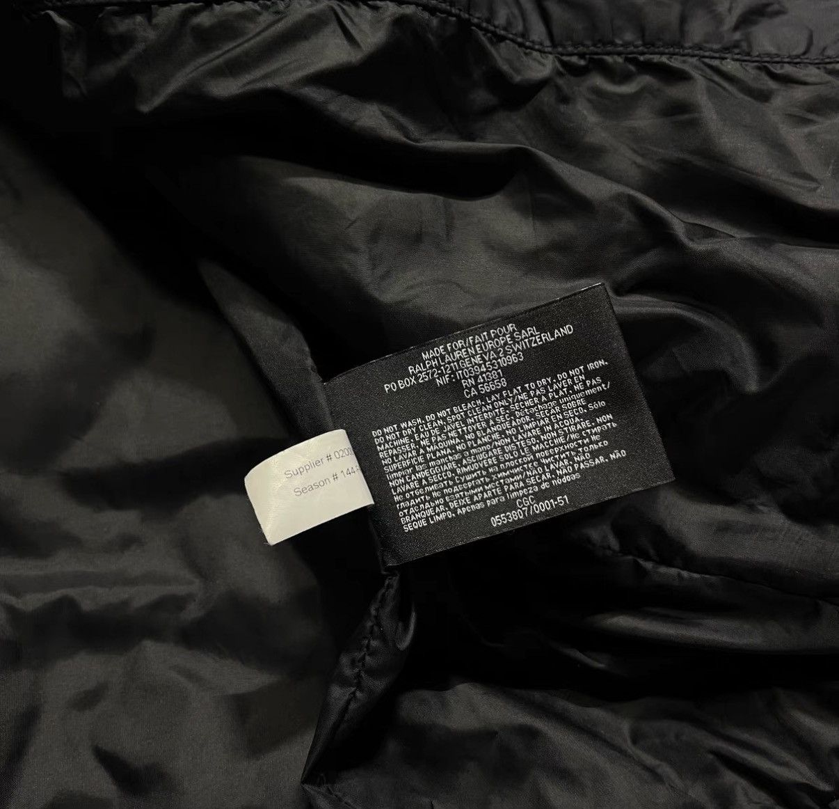 Polo Ralph Lauren Ralph Lauren Black Label Down Jacket K22 Size US M / EU 48-50 / 2 - 8 Thumbnail