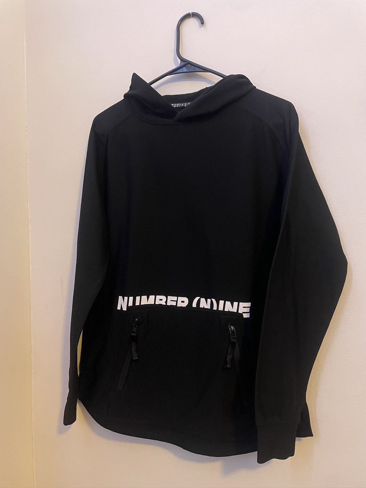Japanese Brand × Number (N)ine Number (N)ine Zipper Logo Hoodie Size US S / EU 44-46 / 1 - 1 Thumbnail