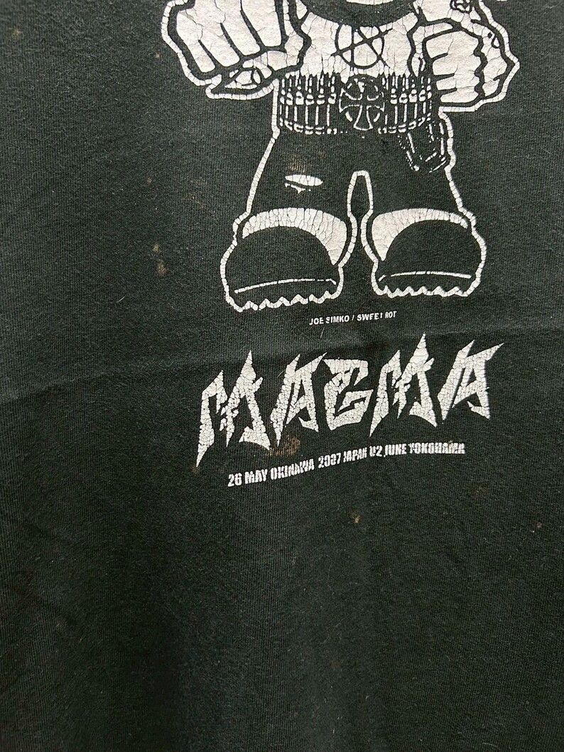 Vintage Vintage 2000s Magma Punk - H2O, Sick of it all tshirt size M Size US M / EU 48-50 / 2 - 5 Thumbnail