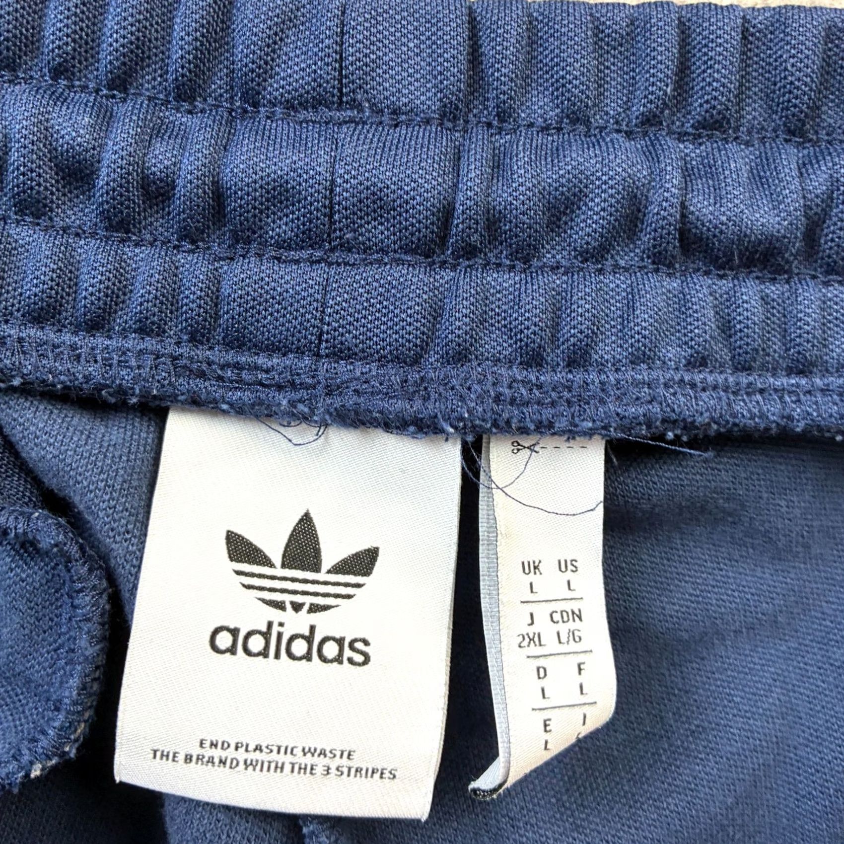 Adidas Adidas Pants Mens Medium Navy Blue Night Indigo Beckenbauer Track Originals Size US 31 - 6 Thumbnail