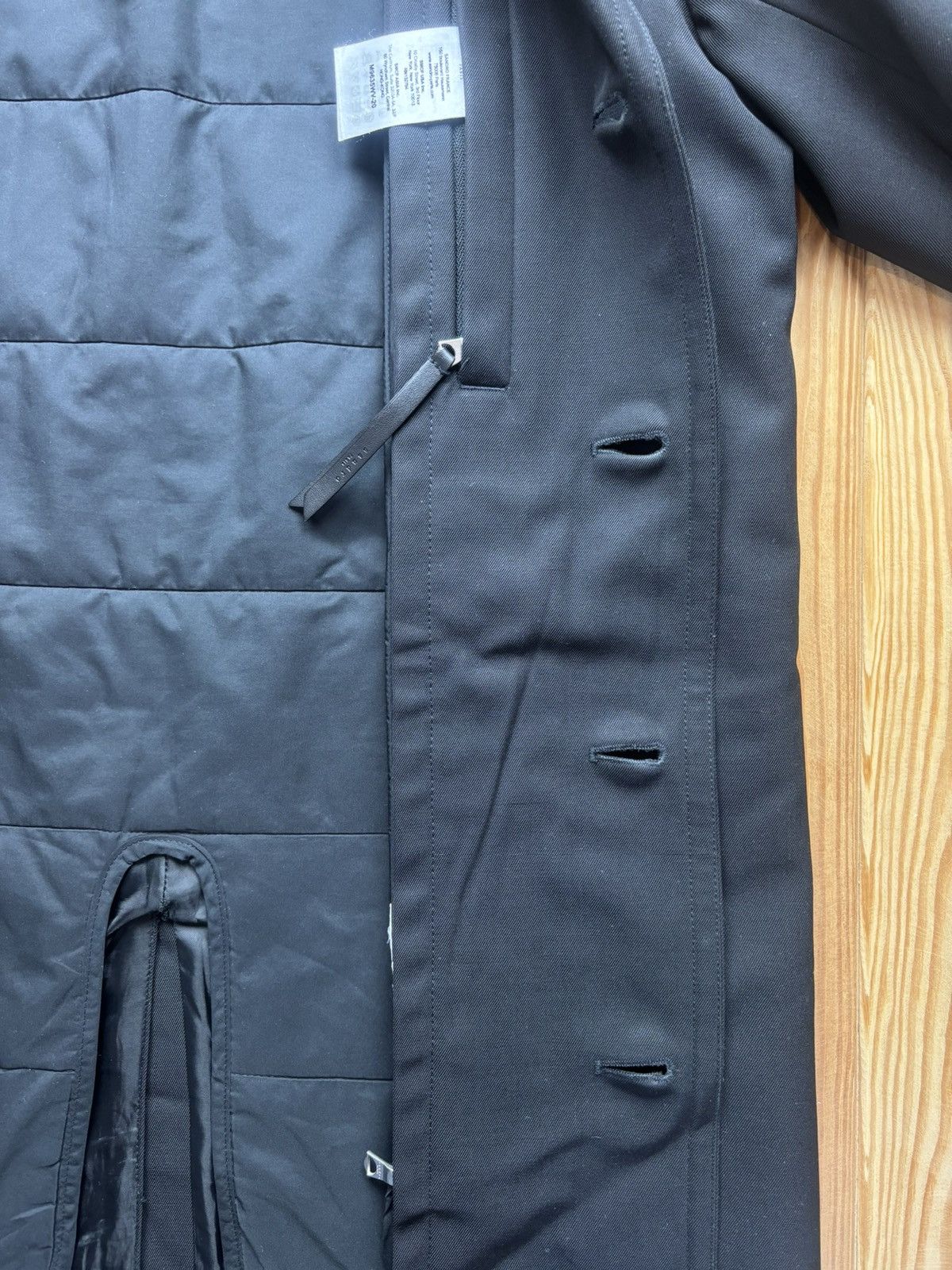Sandro Sandro Quilted Coat Black Size US L / EU 52-54 / 3 - 3 Thumbnail