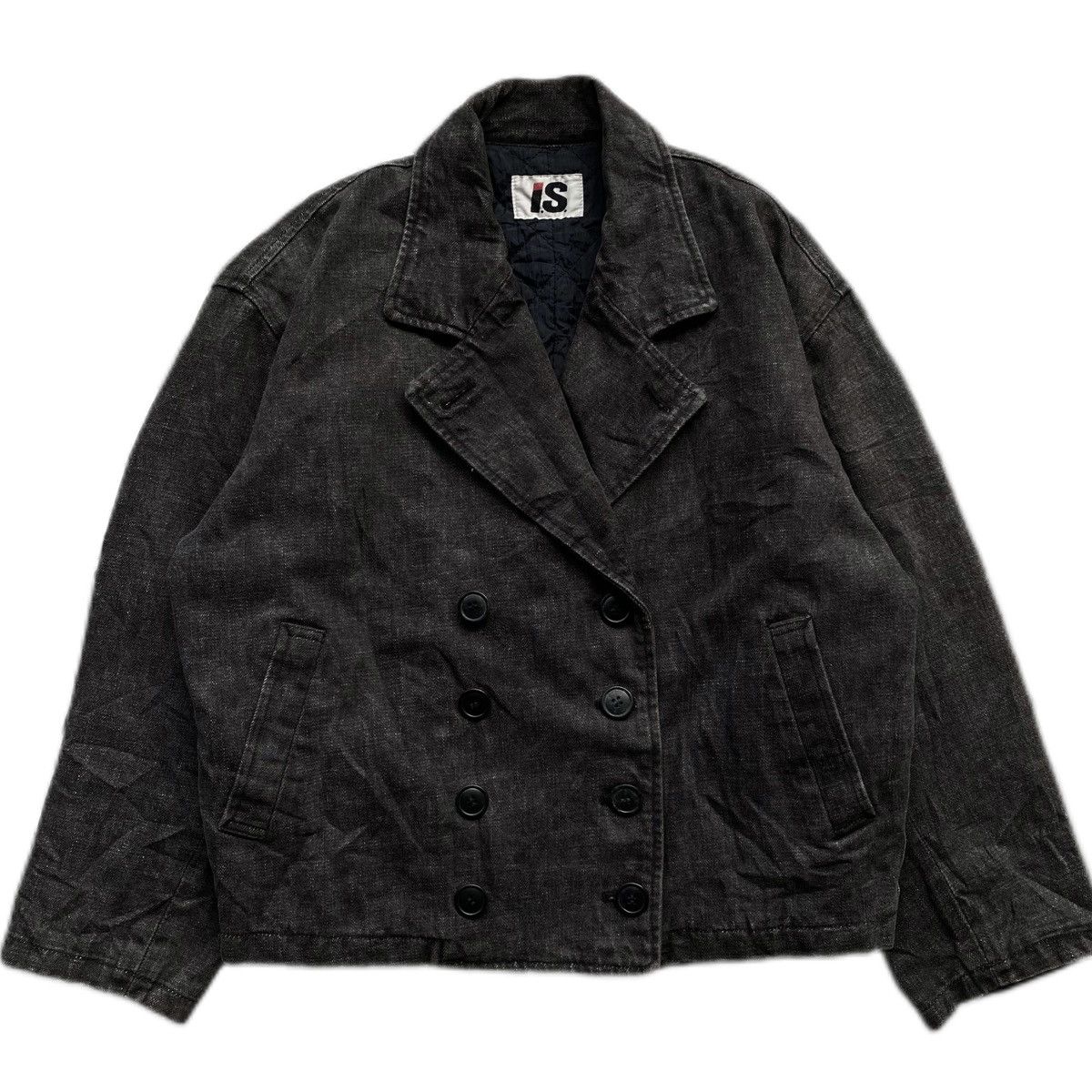 Issey Miyake 🔥Vtg 80s I.S Issey Miyake Denim Jacket Size US M / EU 48-50 / 2 - 1 Thumbnail