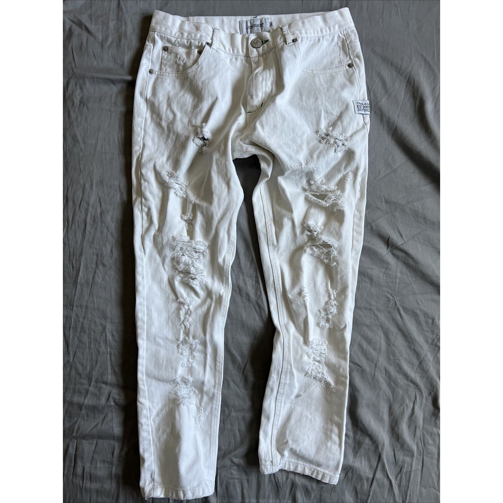 Joyrich Joy Rich White Jeans Men’s Size L Size US 34 / EU 50 - 1 Thumbnail
