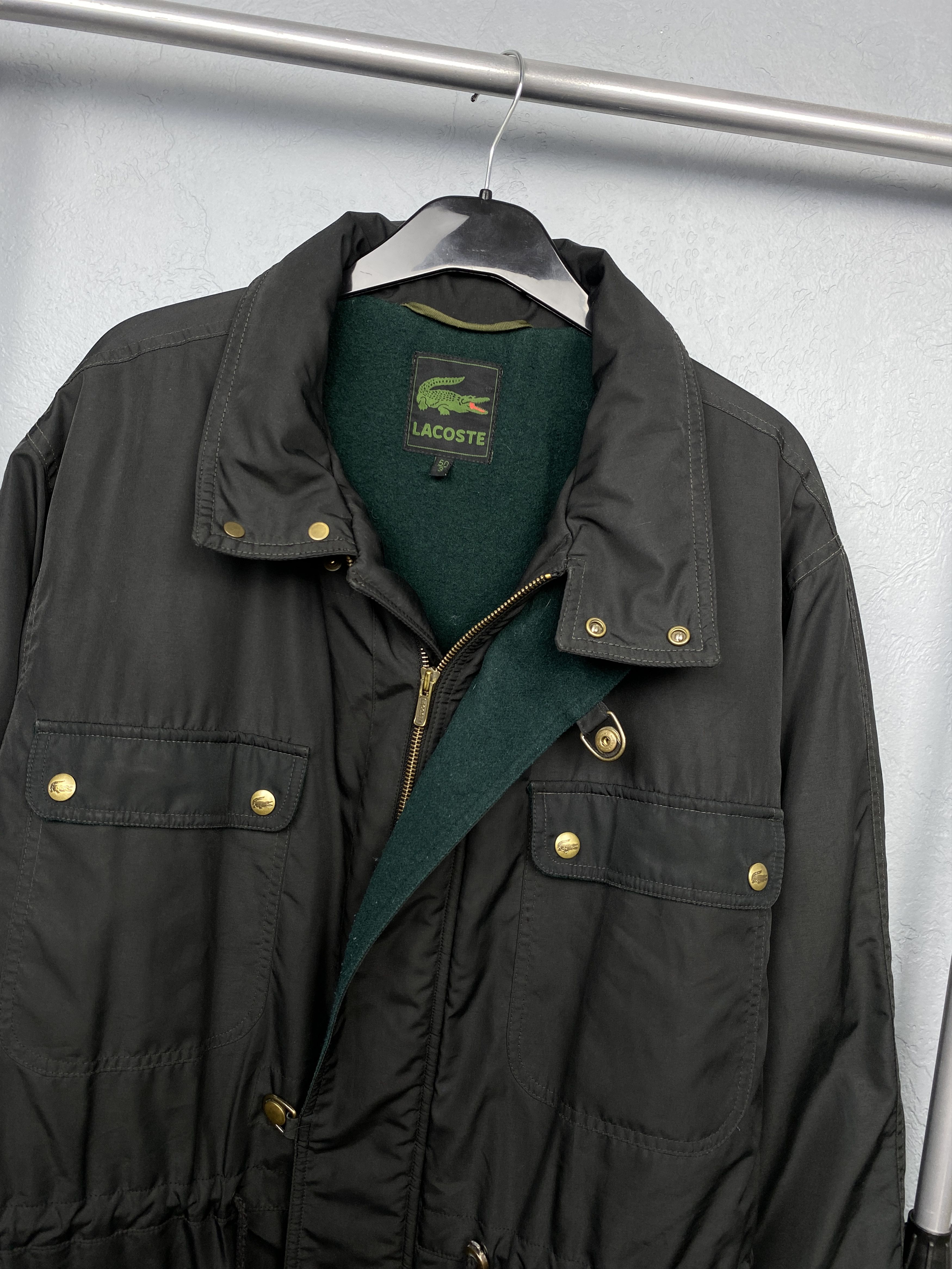 Lacoste Lacoste 90s Vintage Mens Classic Jacket Made in France Size US L / EU 52-54 / 3 - 2 Thumbnail