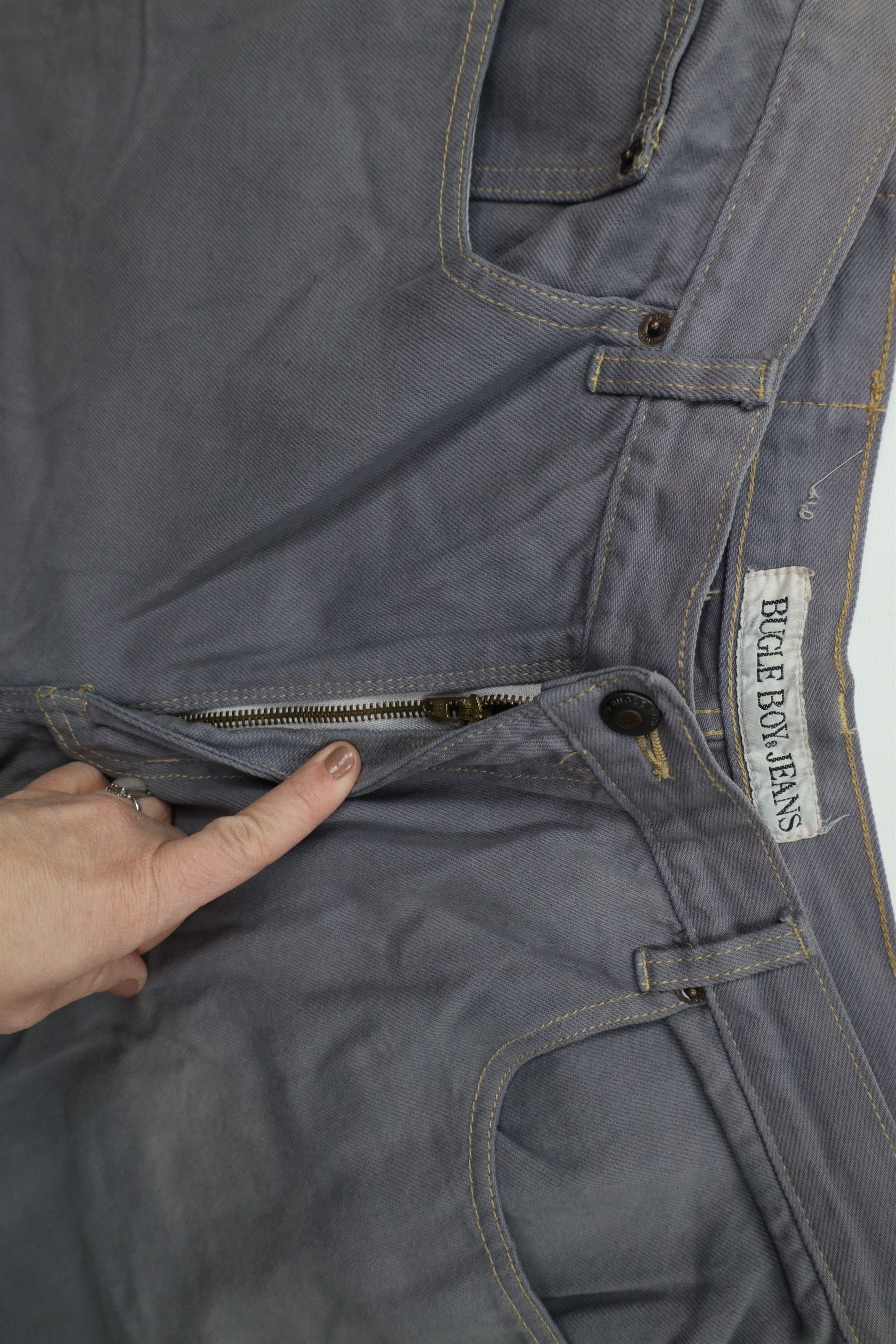Vintage Vintage 90s Streetwear Relaxed Fit Above Knee Denim Shorts Size US 34 / EU 50 - 7 Thumbnail