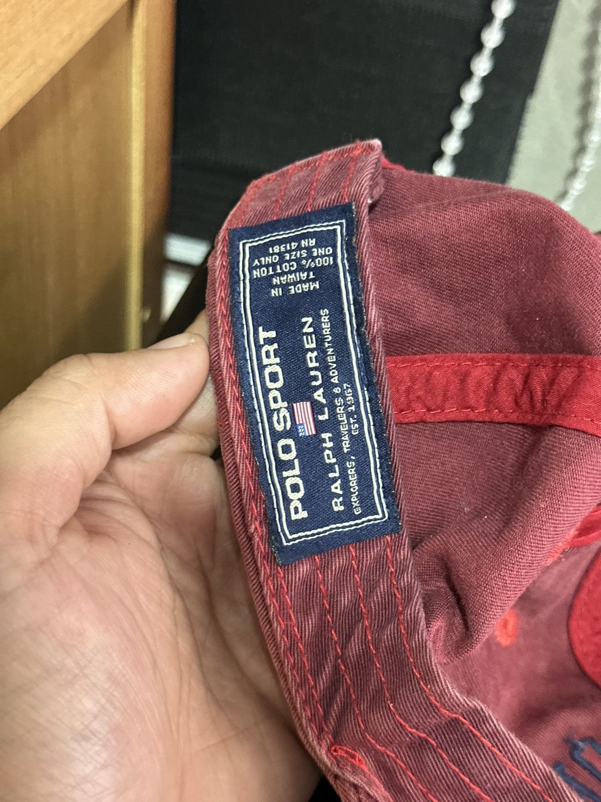Polo Ralph Lauren 2000 Polo Sport Ralph Lauren Logo PS Cap Size ONE SIZE - 8 Thumbnail