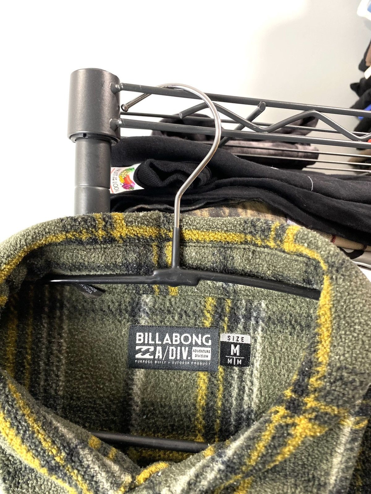 Billabong Vintage 00s Billabong Surf Fleece Flannel Shirt Stussy Size US M / EU 48-50 / 2 - 5 Thumbnail