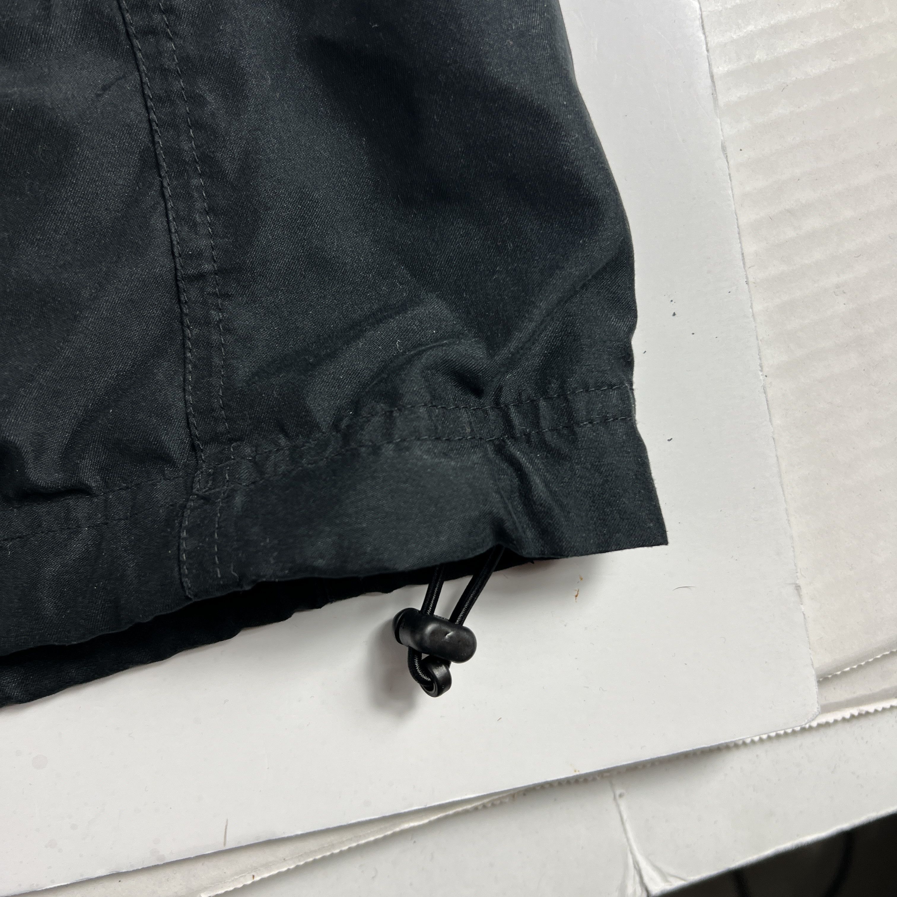 Nike Y2K Nike Track Jacket Black Grey Striped FullZip Long Sleeve Size US L / EU 52-54 / 3 - 5 Thumbnail