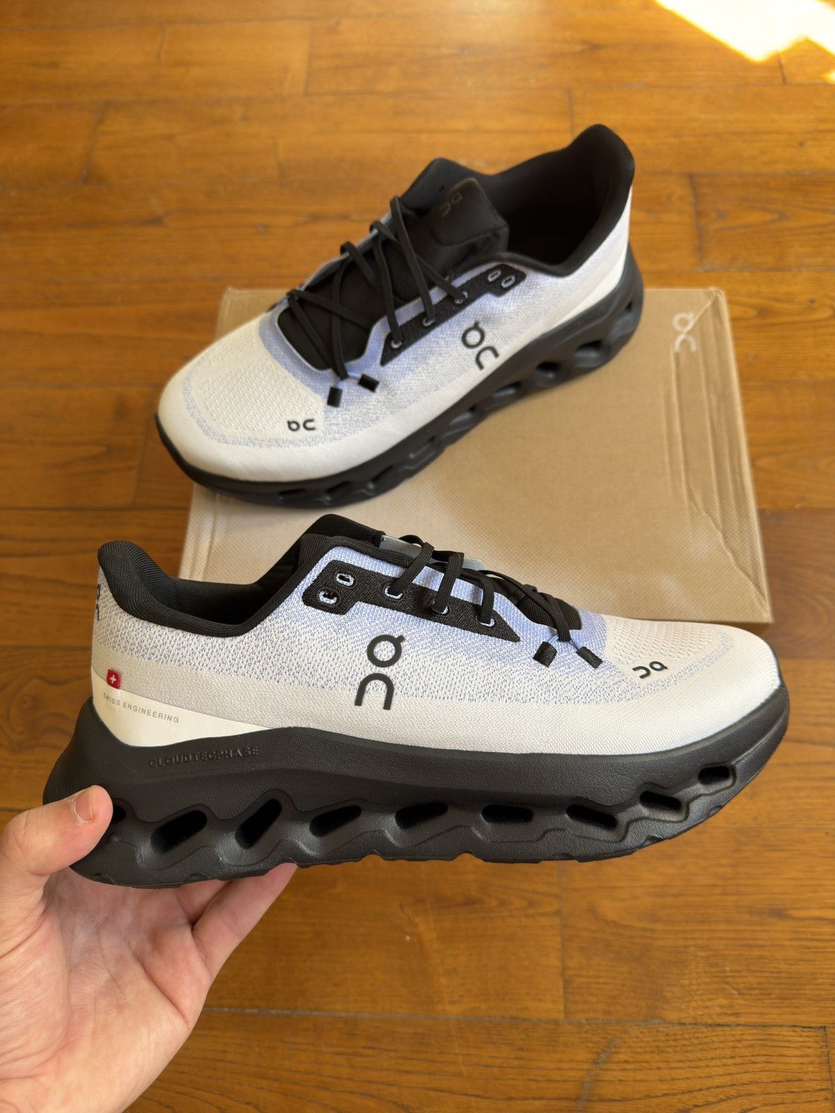 On On Running Cloudmonster White Black Size US 8.5 / EU 41-42 - 5 Thumbnail