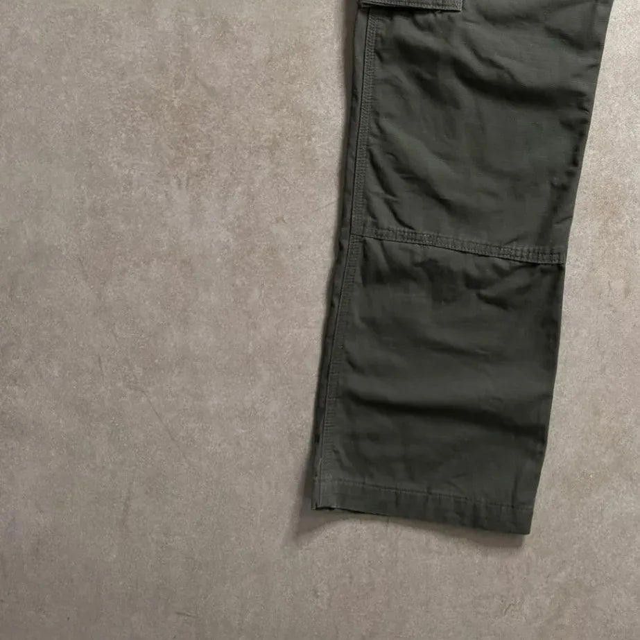 Carhartt Vintage Carhartt Olive Cargo Pants - 38x44 Size US 38 / EU 54 - 7 Thumbnail
