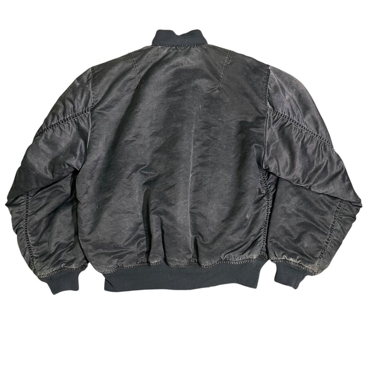 Avirex Vintage 90s MA-1 Bomber Jacket Sun Faded Trashed Distressed Size US M / EU 48-50 / 2 - 18 Thumbnail