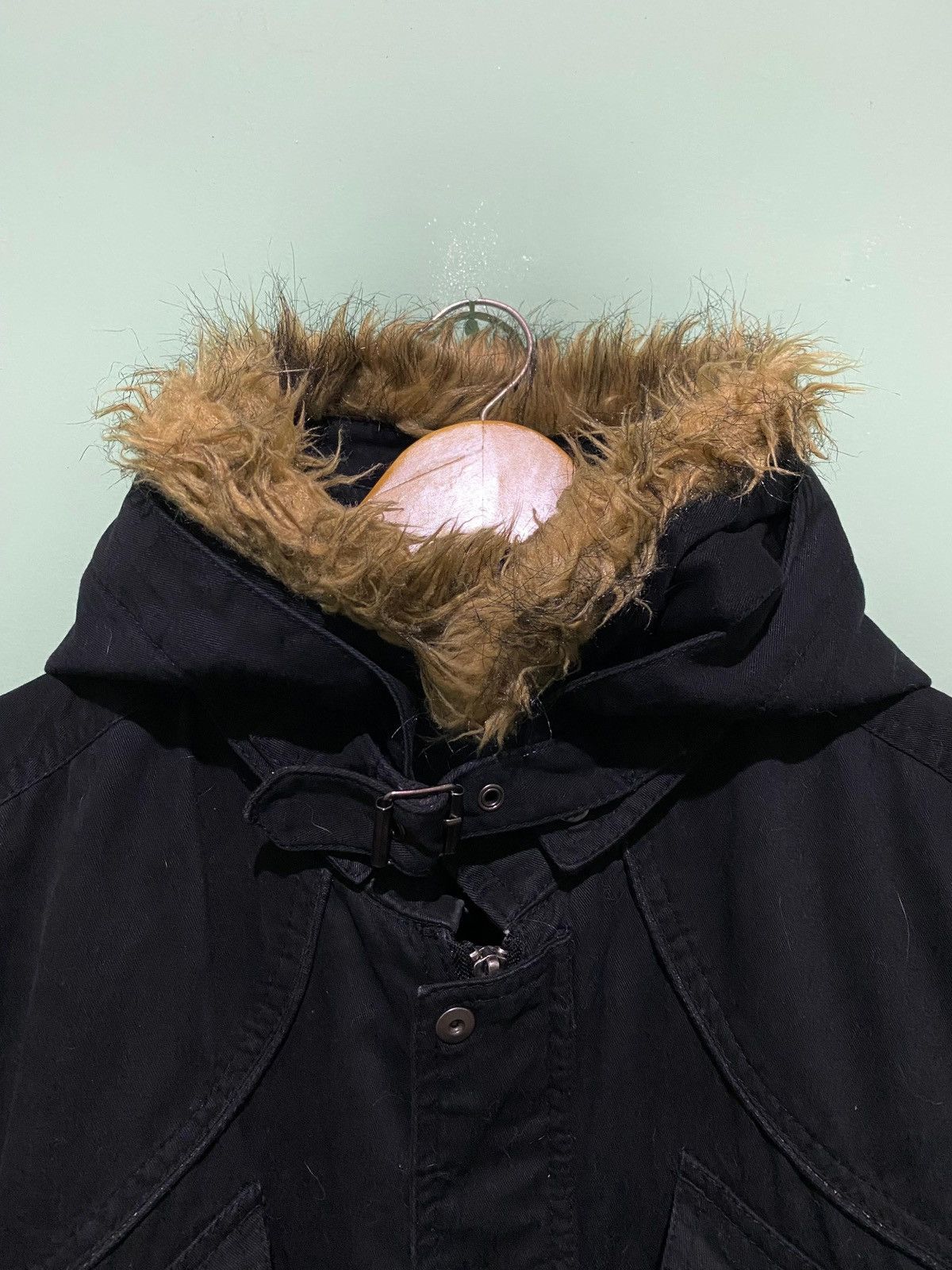14th Addiction Faux Fur Jacket Gothic Punk Japanese Nicole Hideaway Size US L / EU 52-54 / 3 - 6 Thumbnail