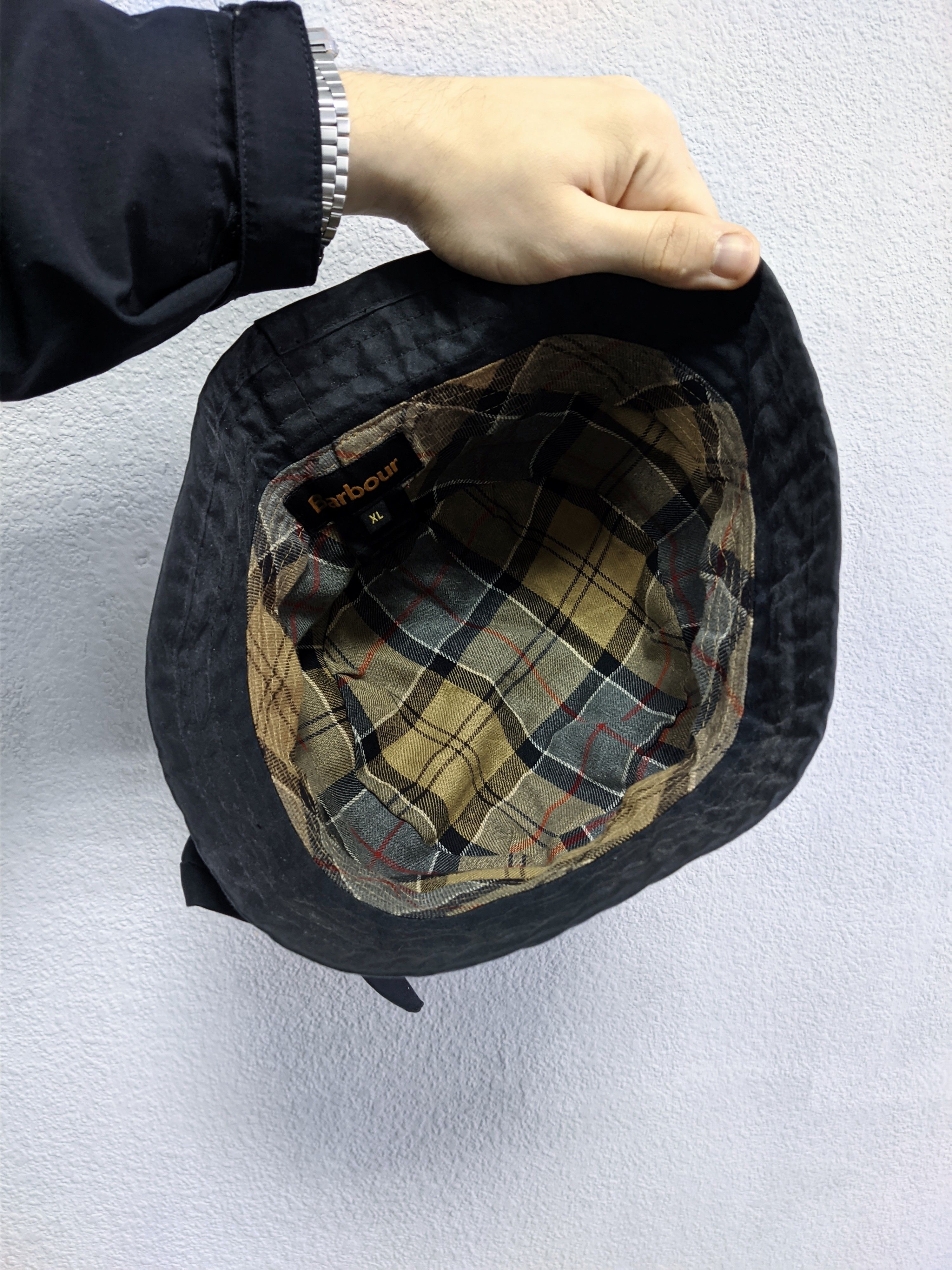Barbour Barbour waxed bucket hat vintage 90s Size ONE SIZE - 4 Thumbnail