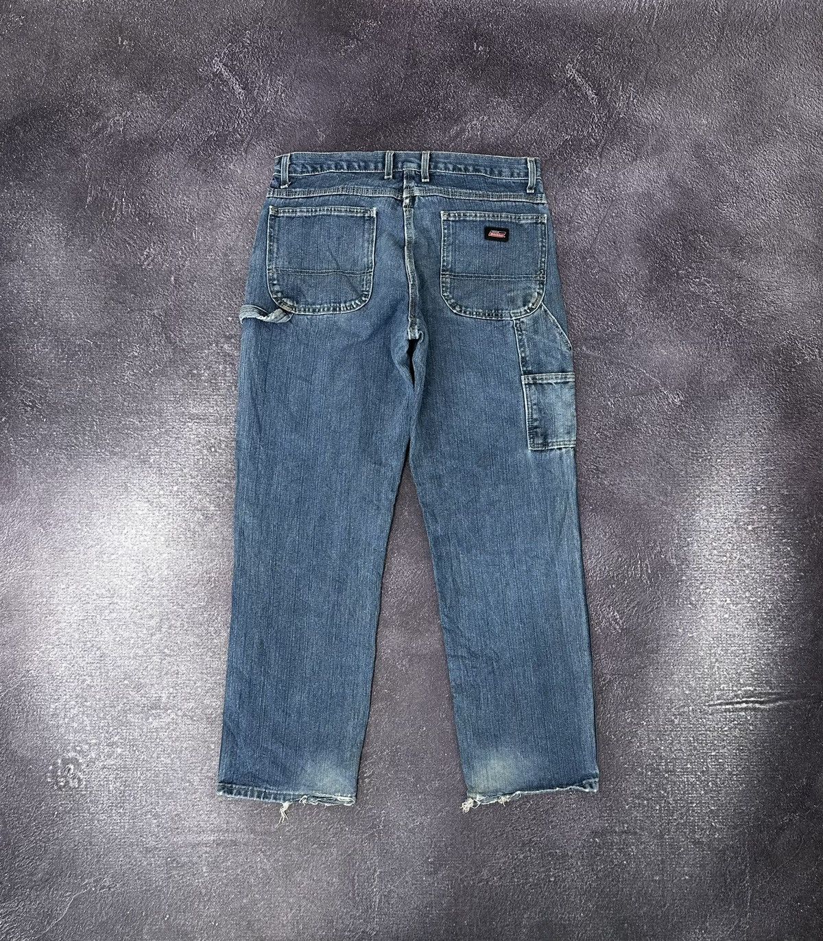 Dickies Vintage Dickies Distressed USA Baggy Cargo Carpenter Pants Size US 34 / EU 50 - 1 Thumbnail