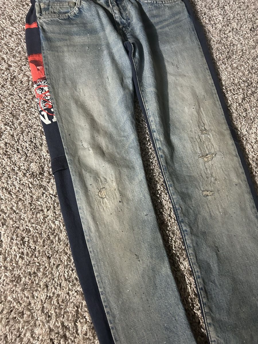 Japanese Brand × Undercover 2011 UNDERCOVER HYBRID UNDERMAN DENIM Size US 29 - 3 Thumbnail